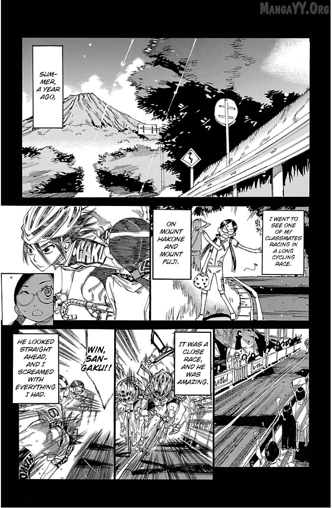Yowamushi Pedal Chapter 527 - page 3