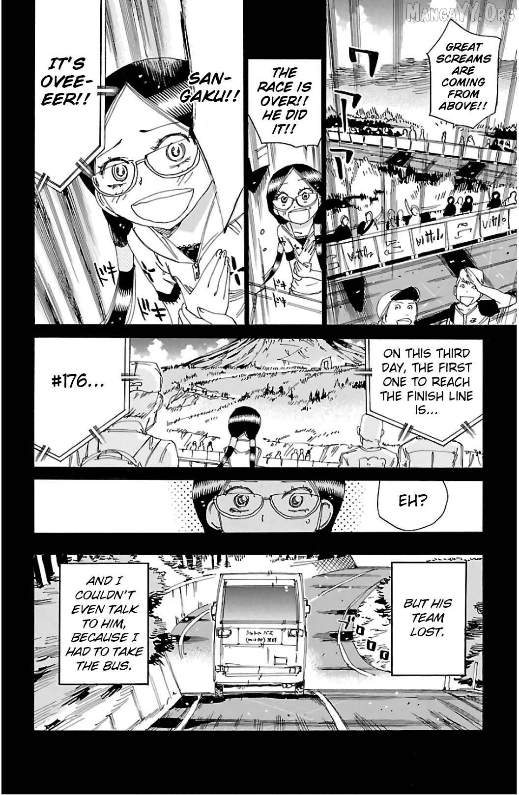 Yowamushi Pedal Chapter 527 - page 4