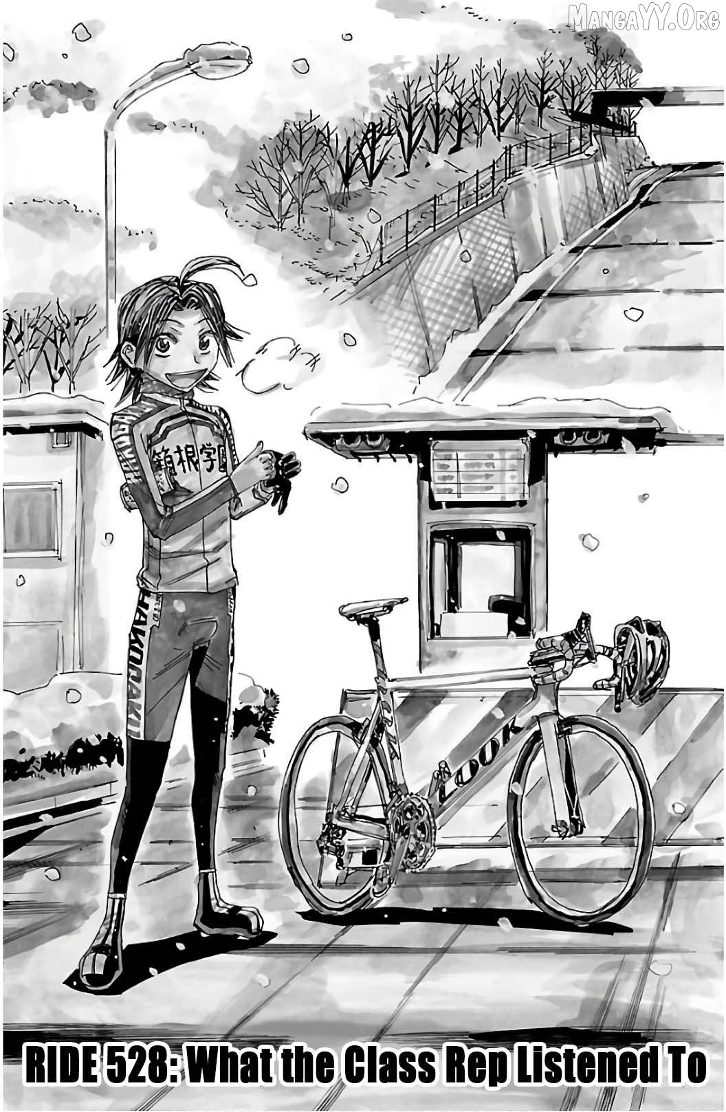 Yowamushi Pedal Chapter 528 - page 1