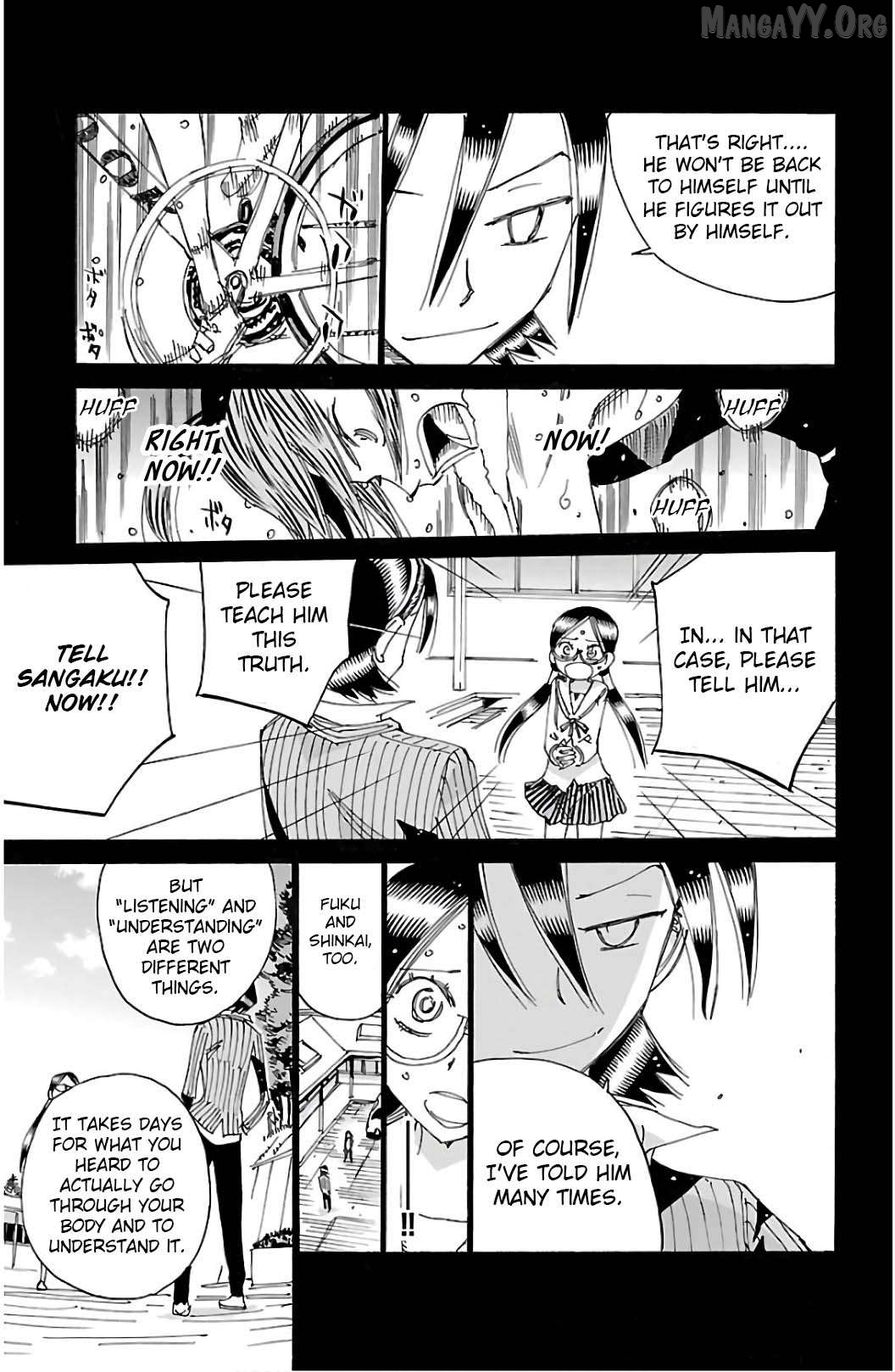 Yowamushi Pedal Chapter 528 - page 5