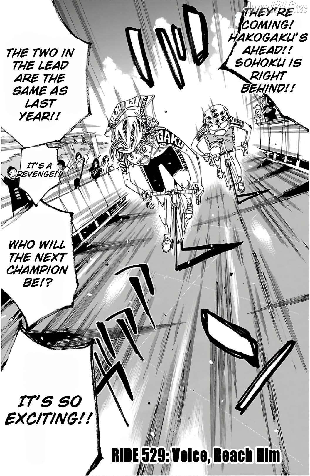 Yowamushi Pedal Chapter 529 - page 3