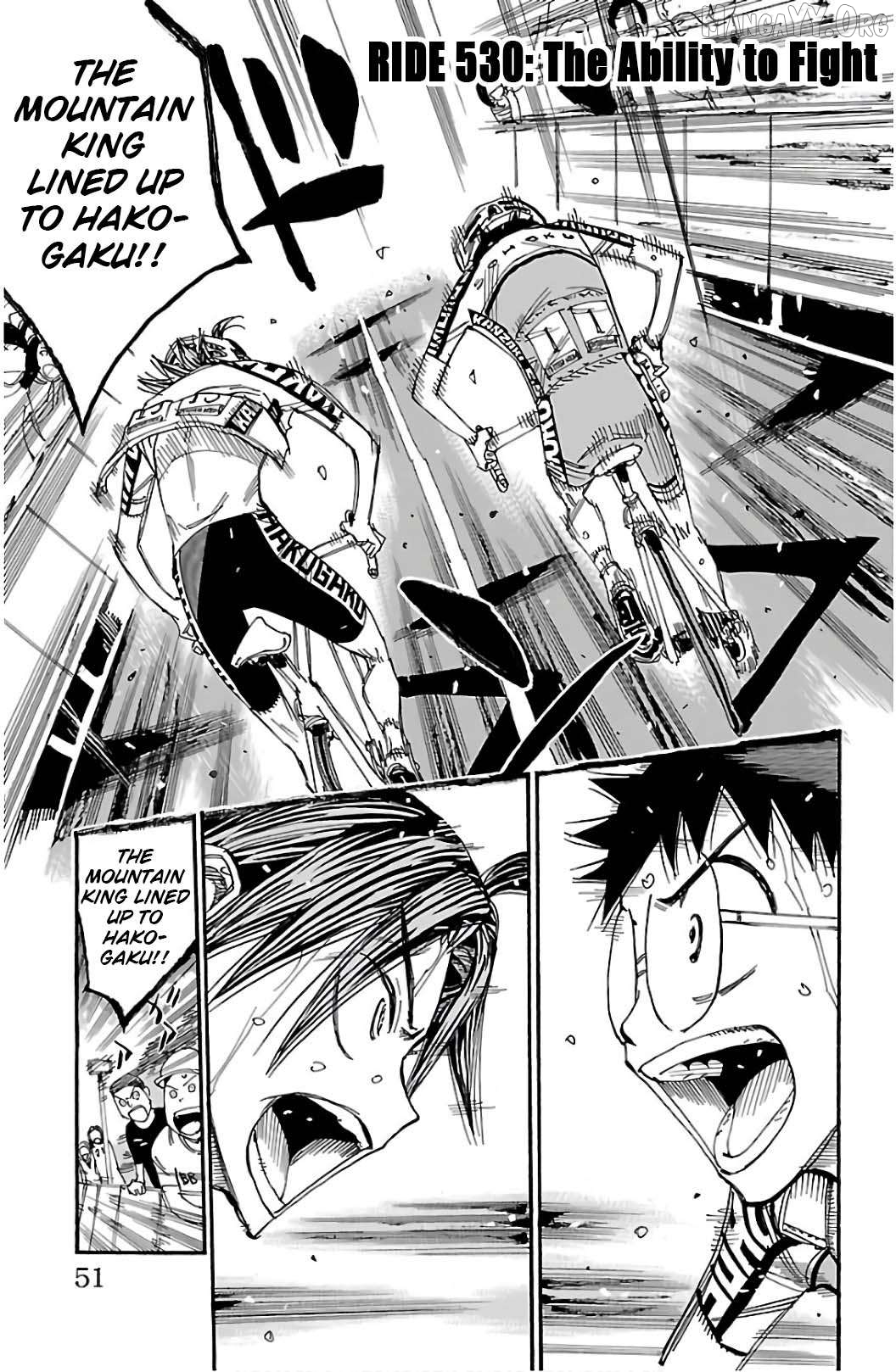Yowamushi Pedal Chapter 530 - page 1