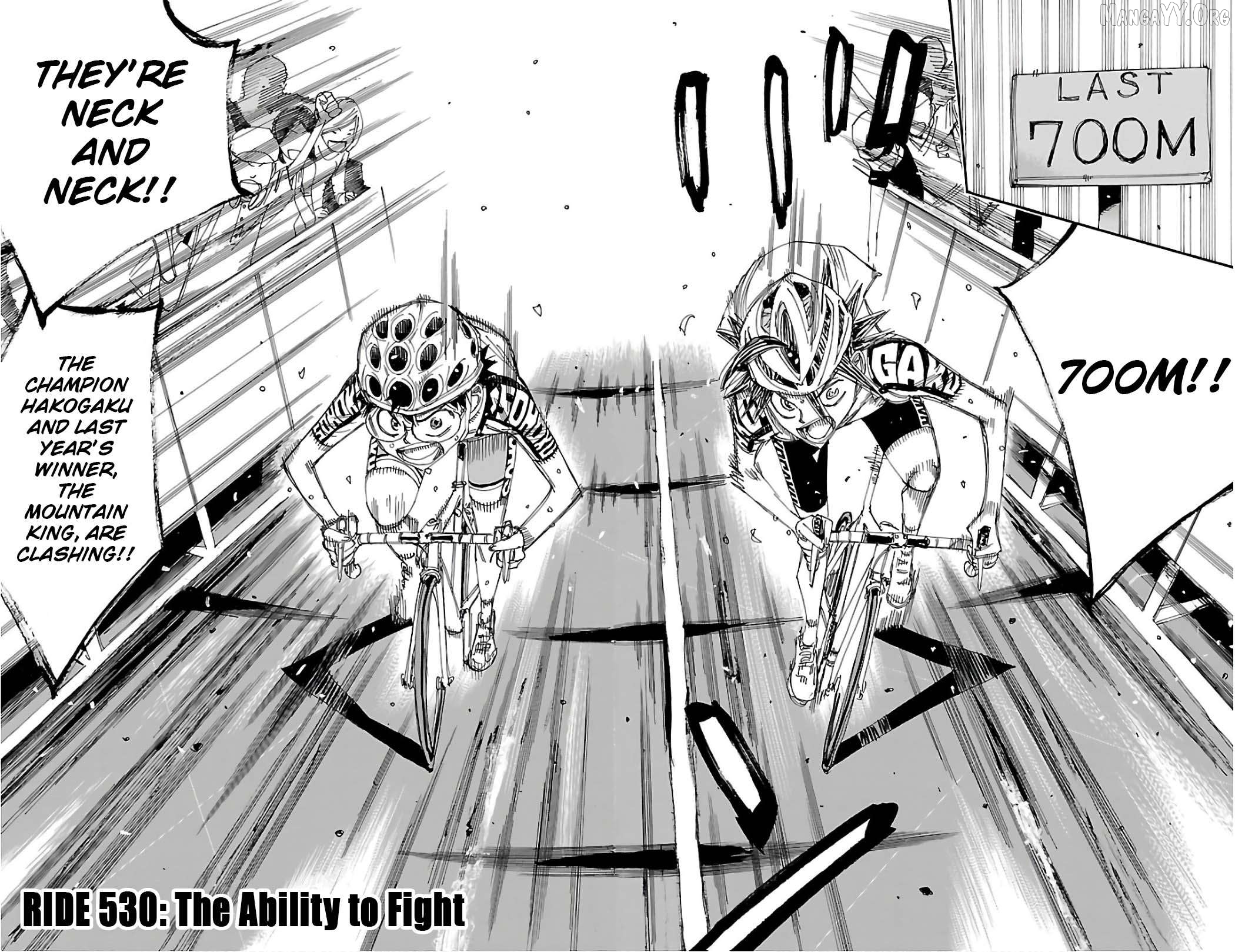 Yowamushi Pedal Chapter 530 - page 2