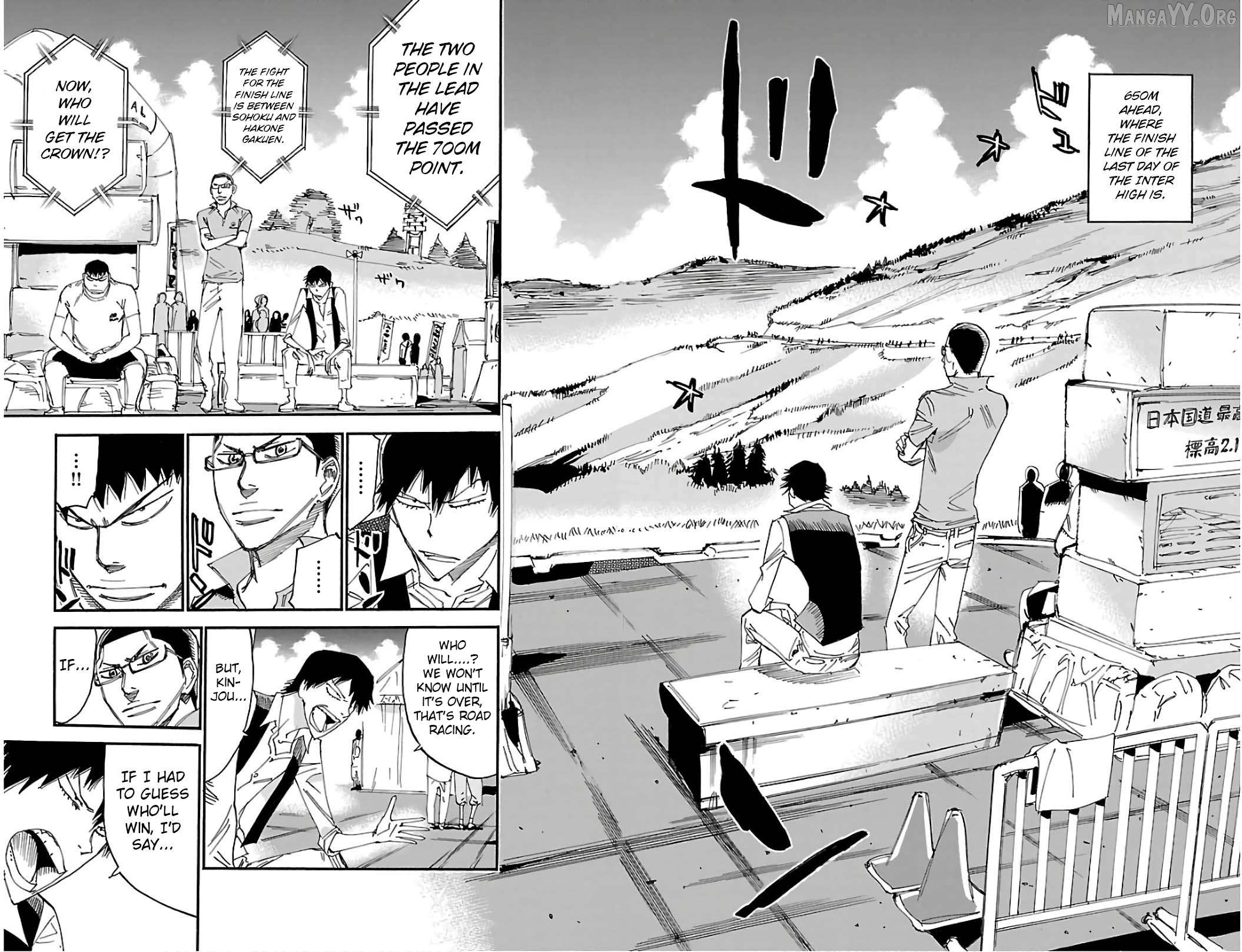 Yowamushi Pedal Chapter 530 - page 7