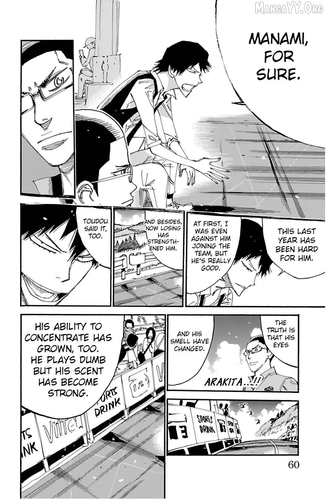 Yowamushi Pedal Chapter 530 - page 8