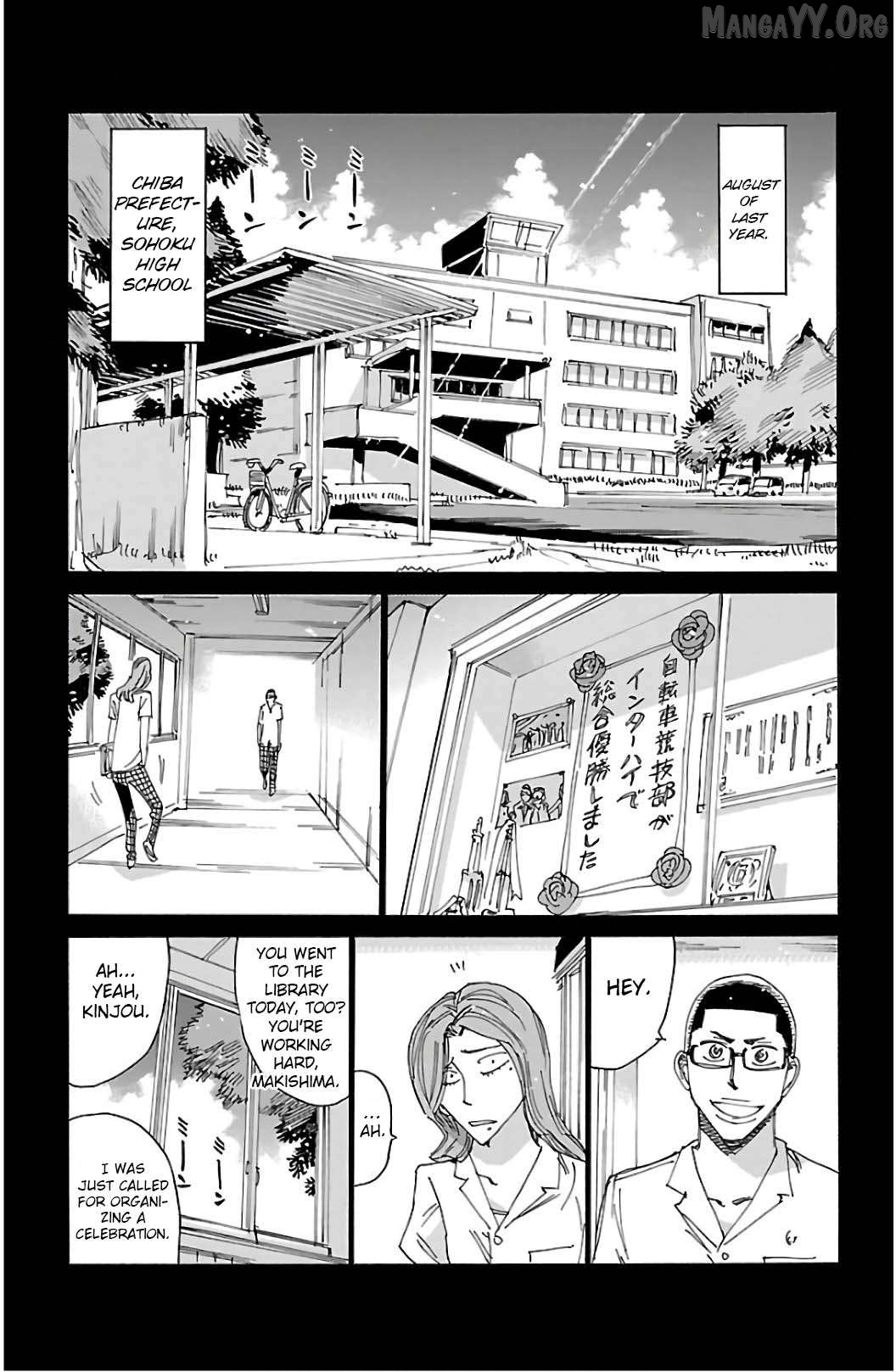 Yowamushi Pedal Chapter 531 - page 4