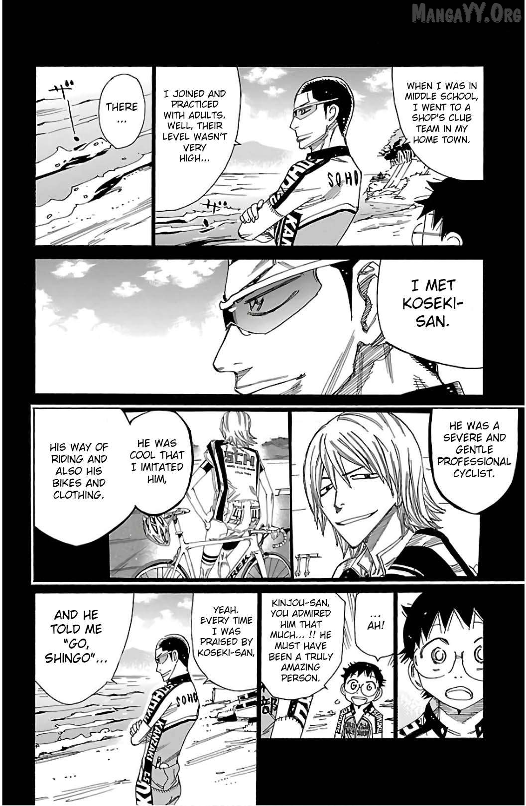 Yowamushi Pedal Chapter 532 - page 2