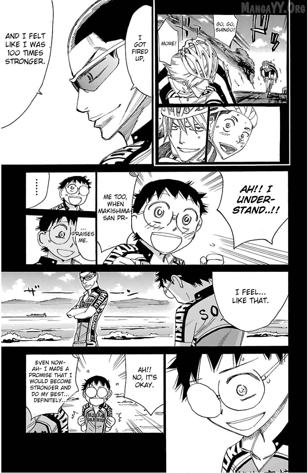 Yowamushi Pedal Chapter 532 - page 3