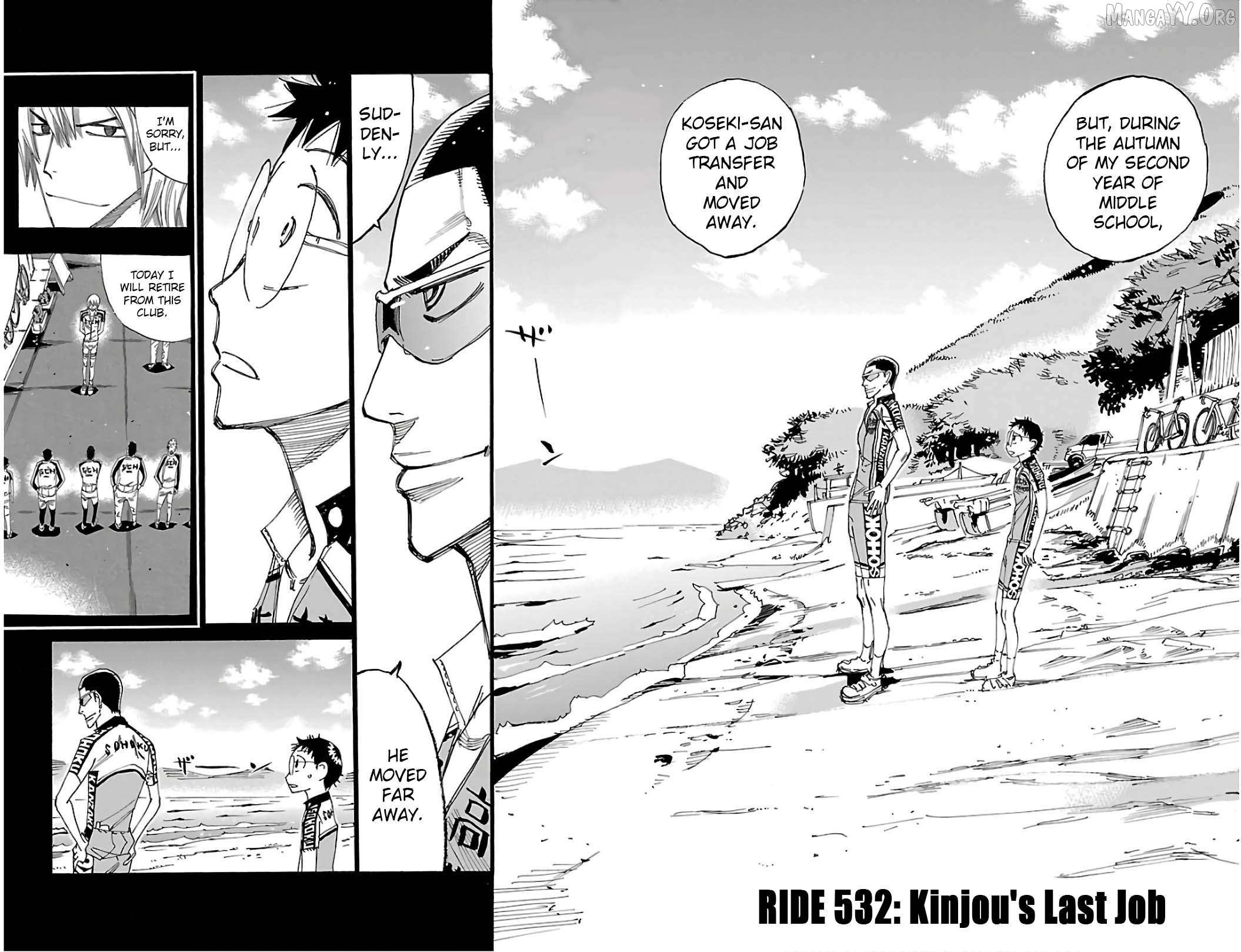 Yowamushi Pedal Chapter 532 - page 4