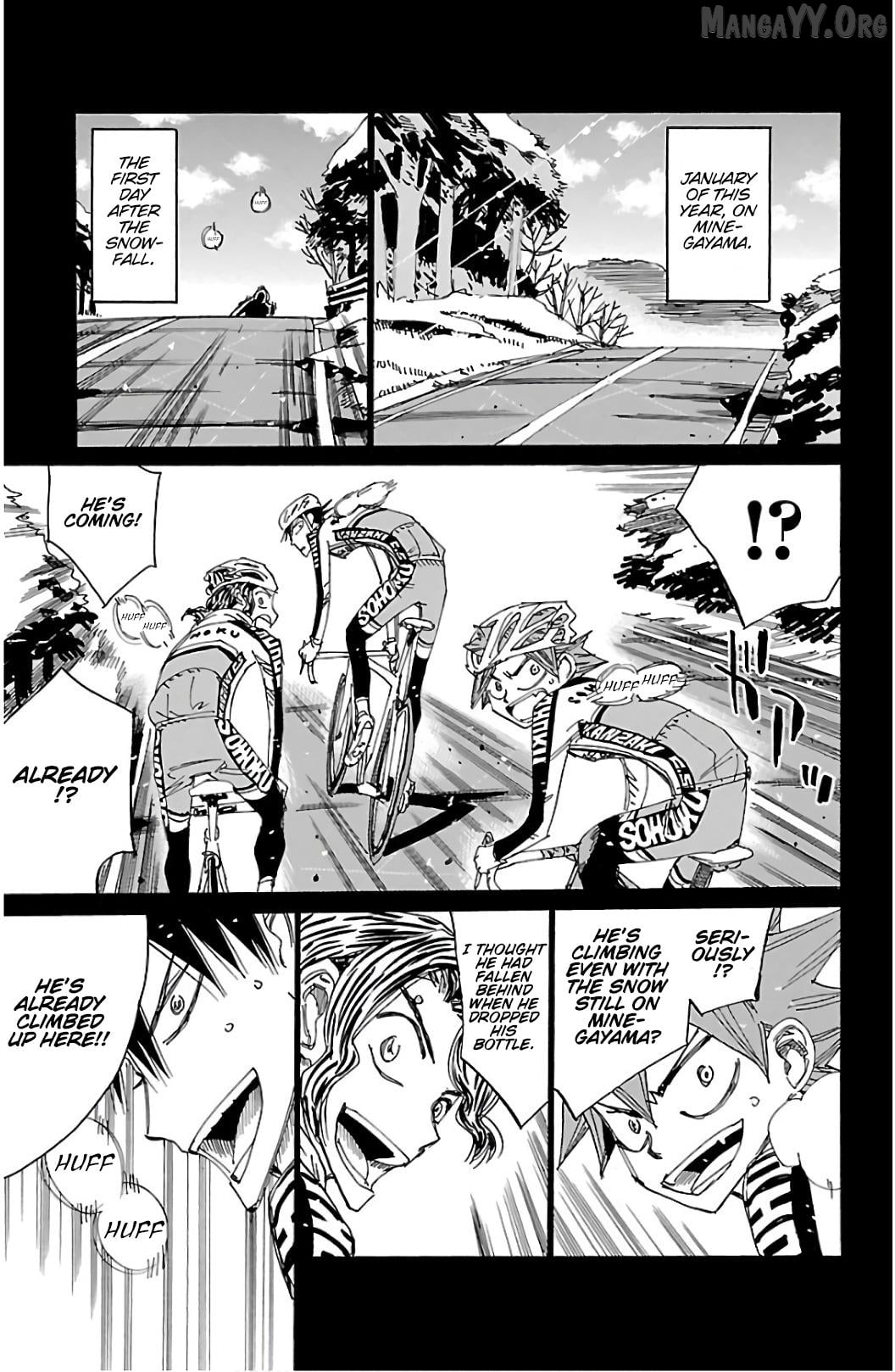 Yowamushi Pedal Chapter 533 - page 3