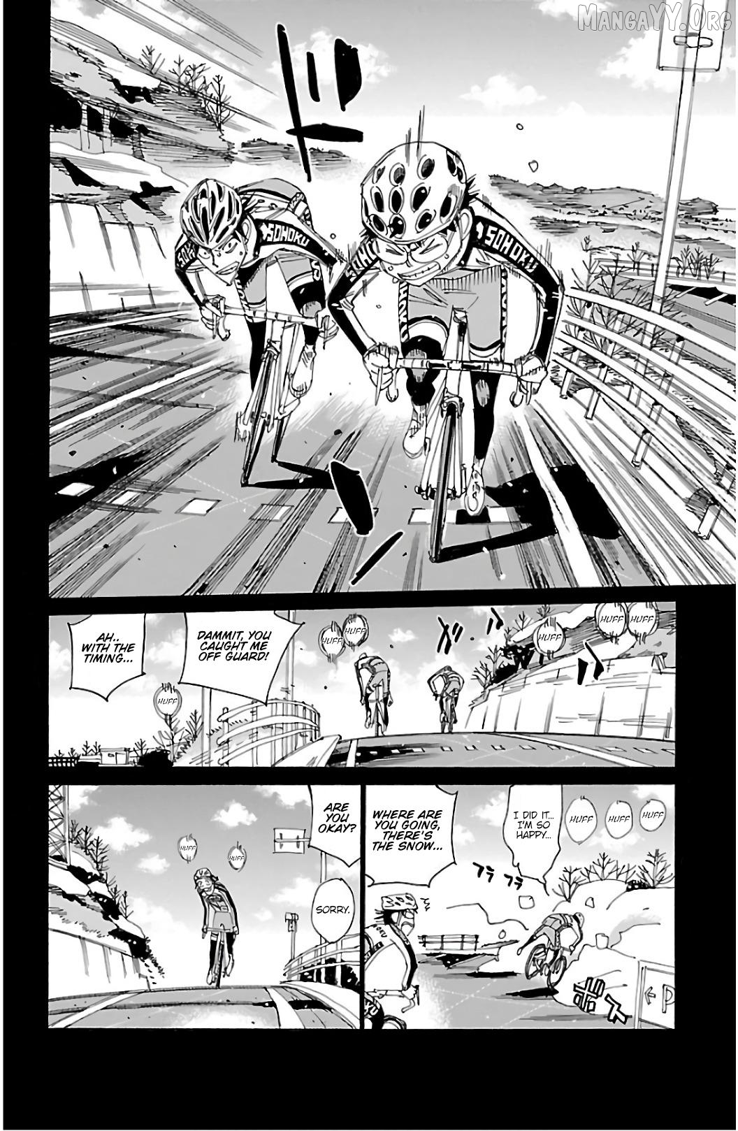 Yowamushi Pedal Chapter 533 - page 9