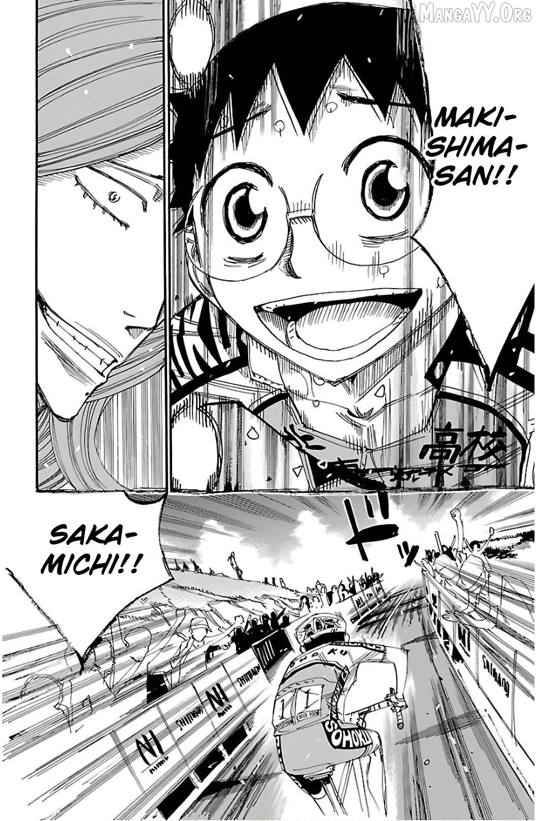 Yowamushi Pedal Chapter 534 - page 14