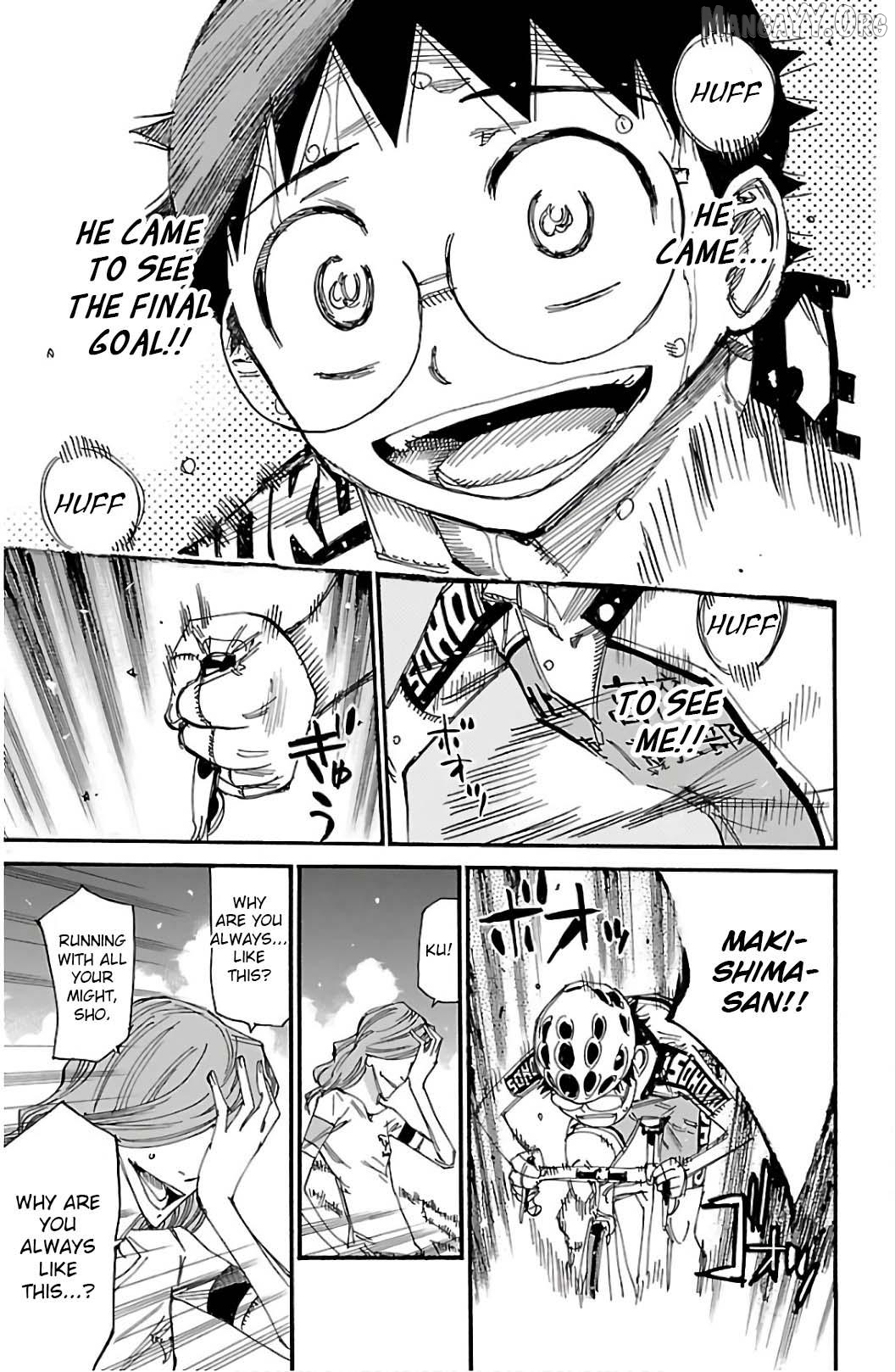 Yowamushi Pedal Chapter 534 - page 15