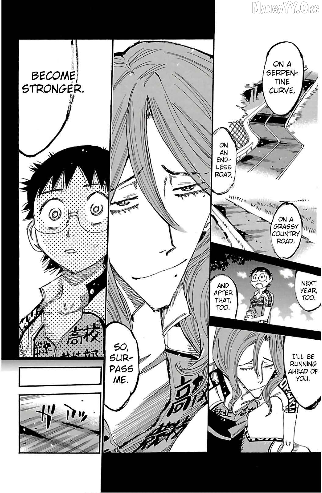 Yowamushi Pedal Chapter 535 - page 2