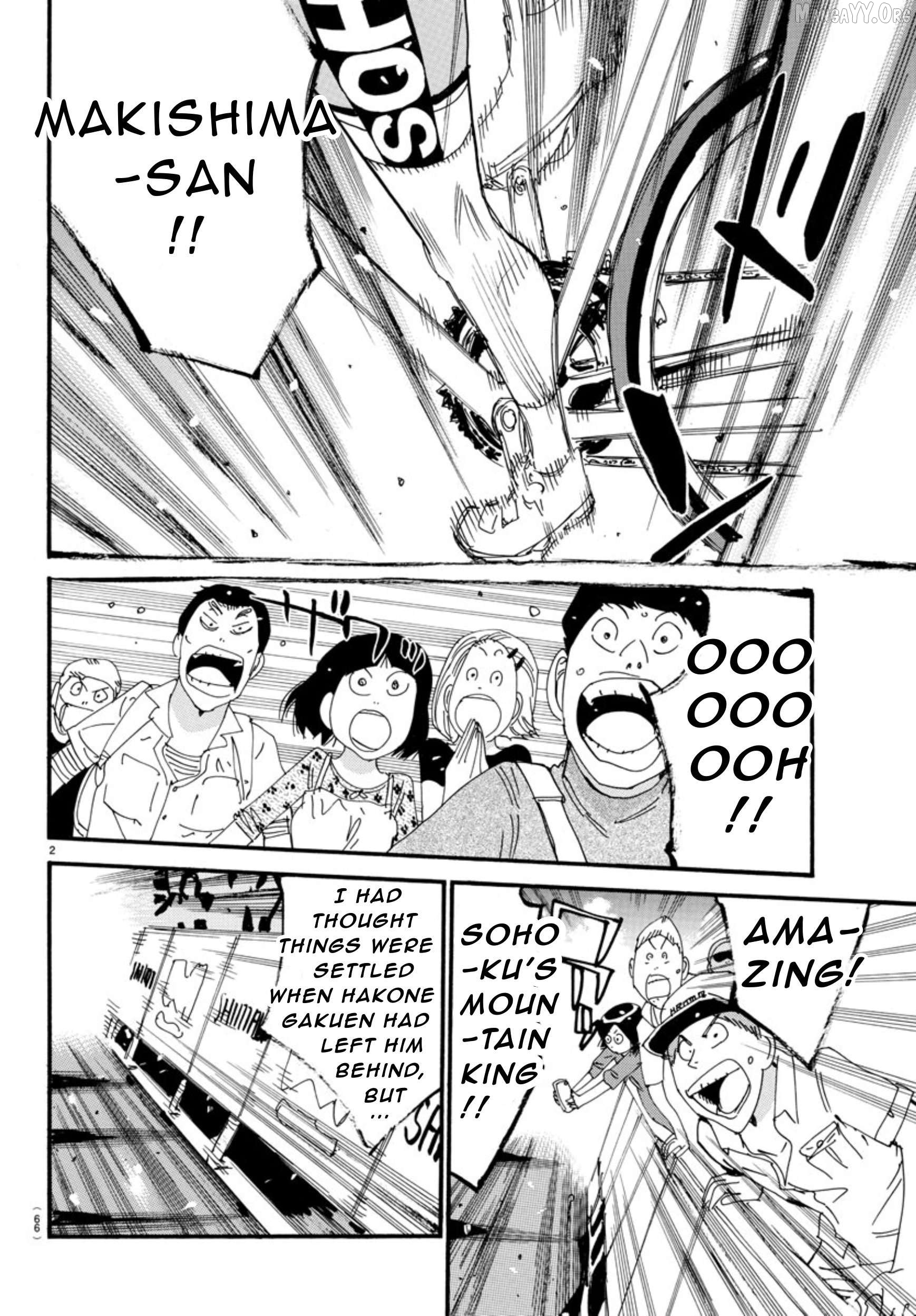 Yowamushi Pedal Chapter 536 - page 3