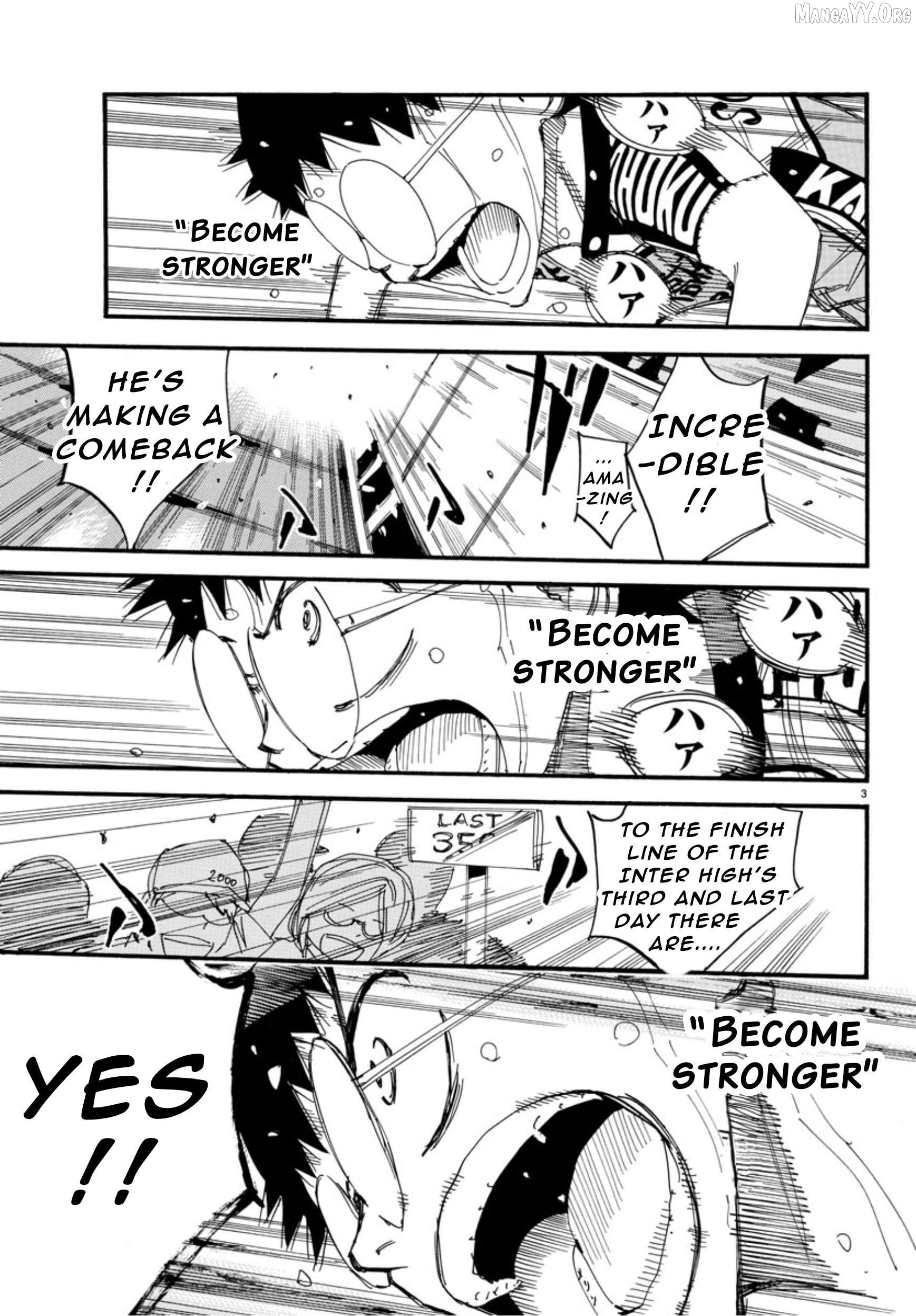 Yowamushi Pedal Chapter 536 - page 4