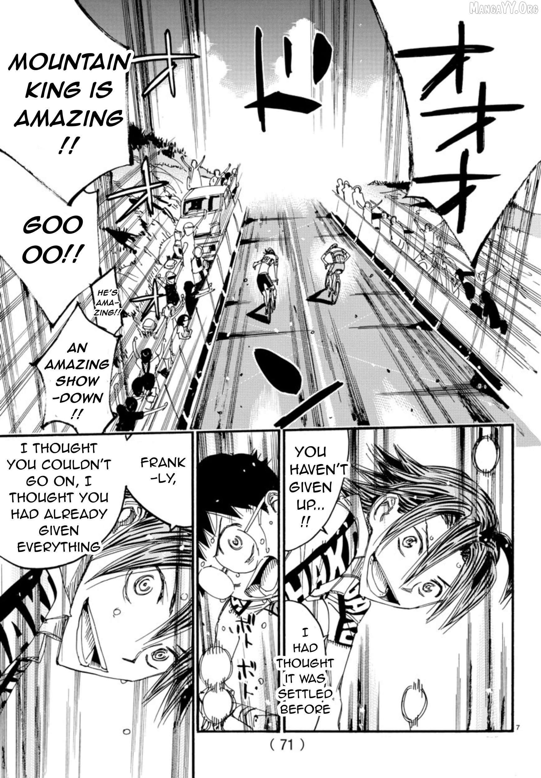 Yowamushi Pedal Chapter 536 - page 7