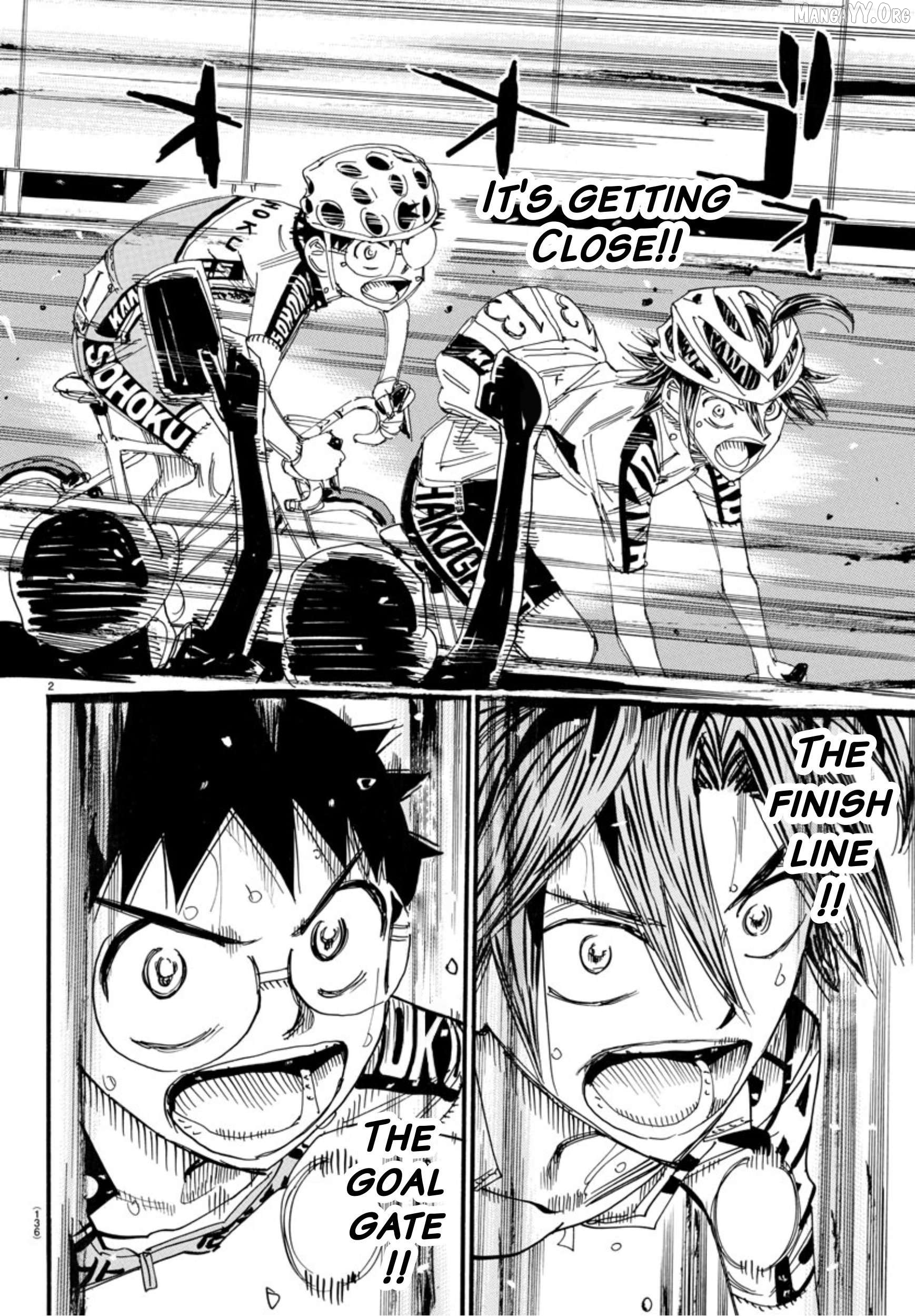 Yowamushi Pedal Chapter 537 - page 3