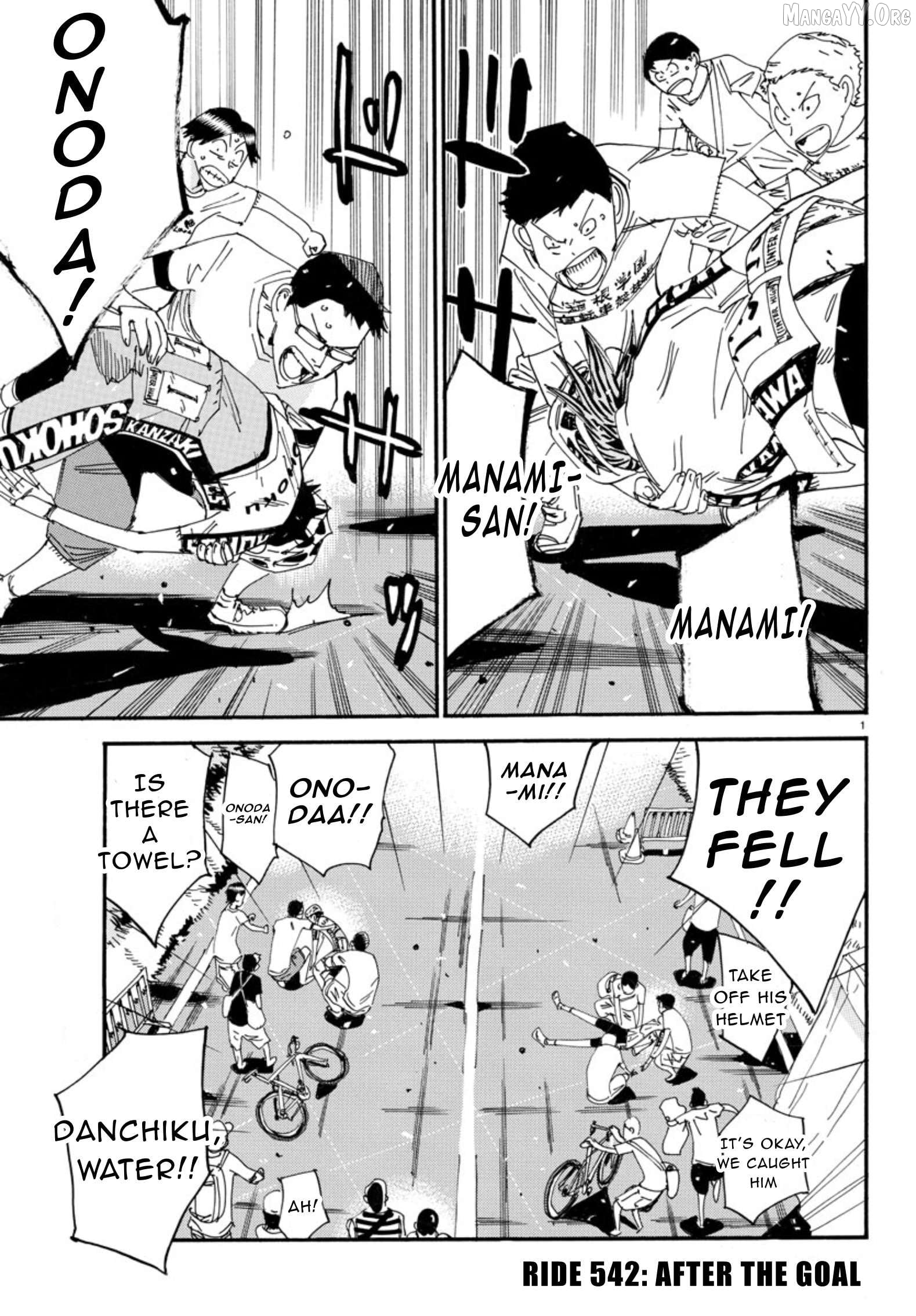 Yowamushi Pedal Chapter 542 - page 2