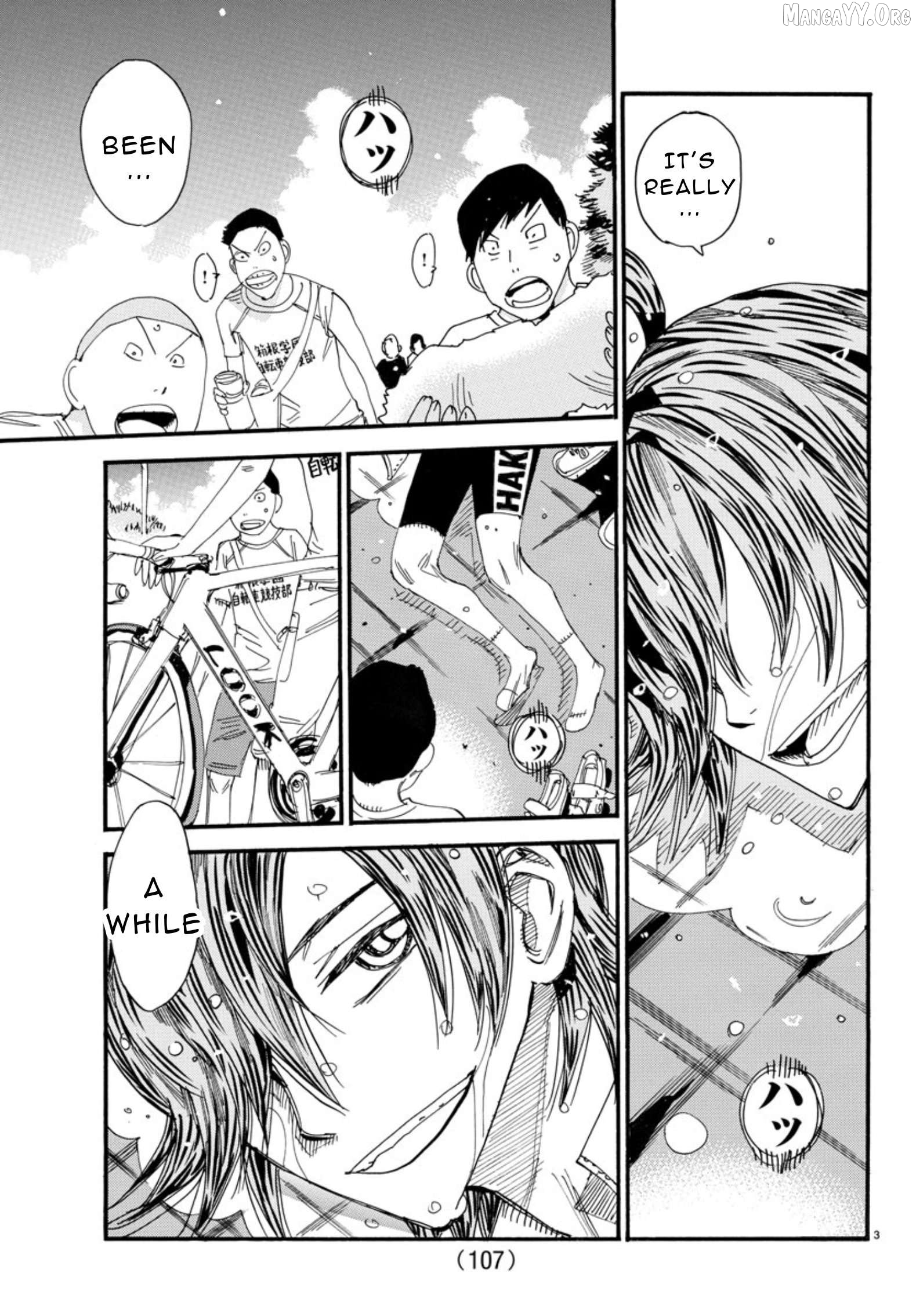 Yowamushi Pedal Chapter 542 - page 4