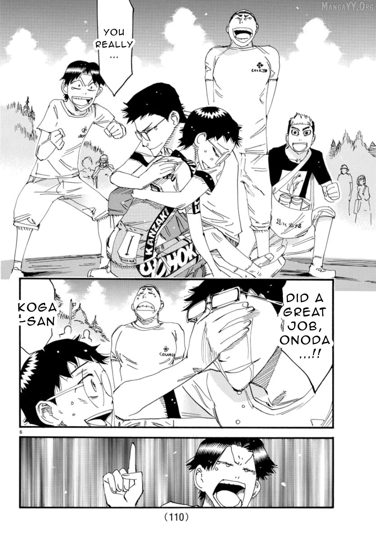 Yowamushi Pedal Chapter 542 - page 6