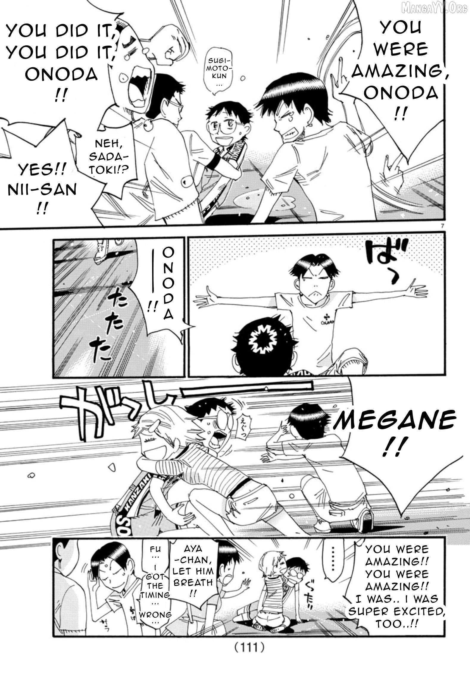 Yowamushi Pedal Chapter 542 - page 7