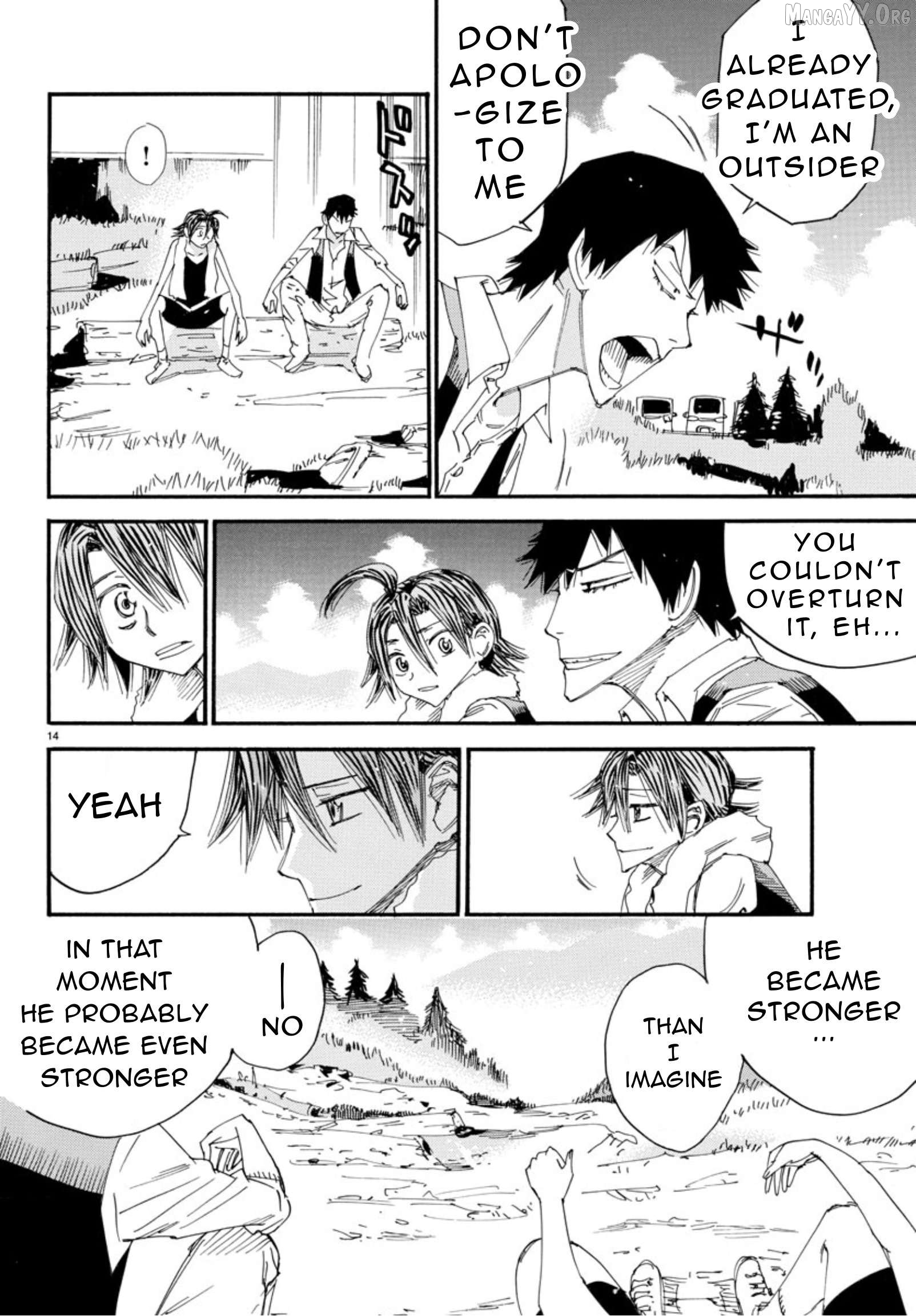 Yowamushi Pedal Chapter 544 - page 12