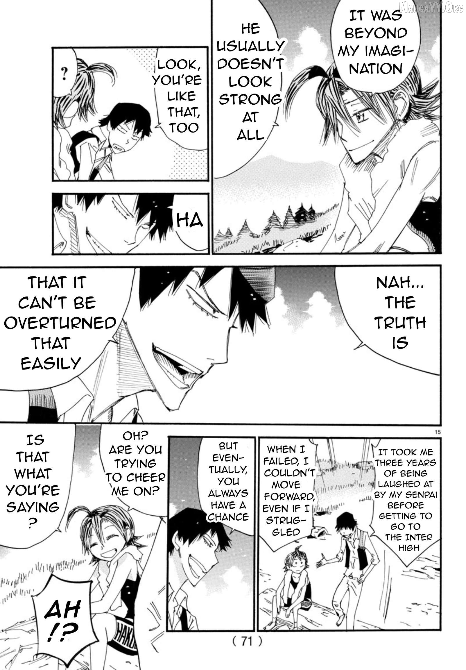 Yowamushi Pedal Chapter 544 - page 13