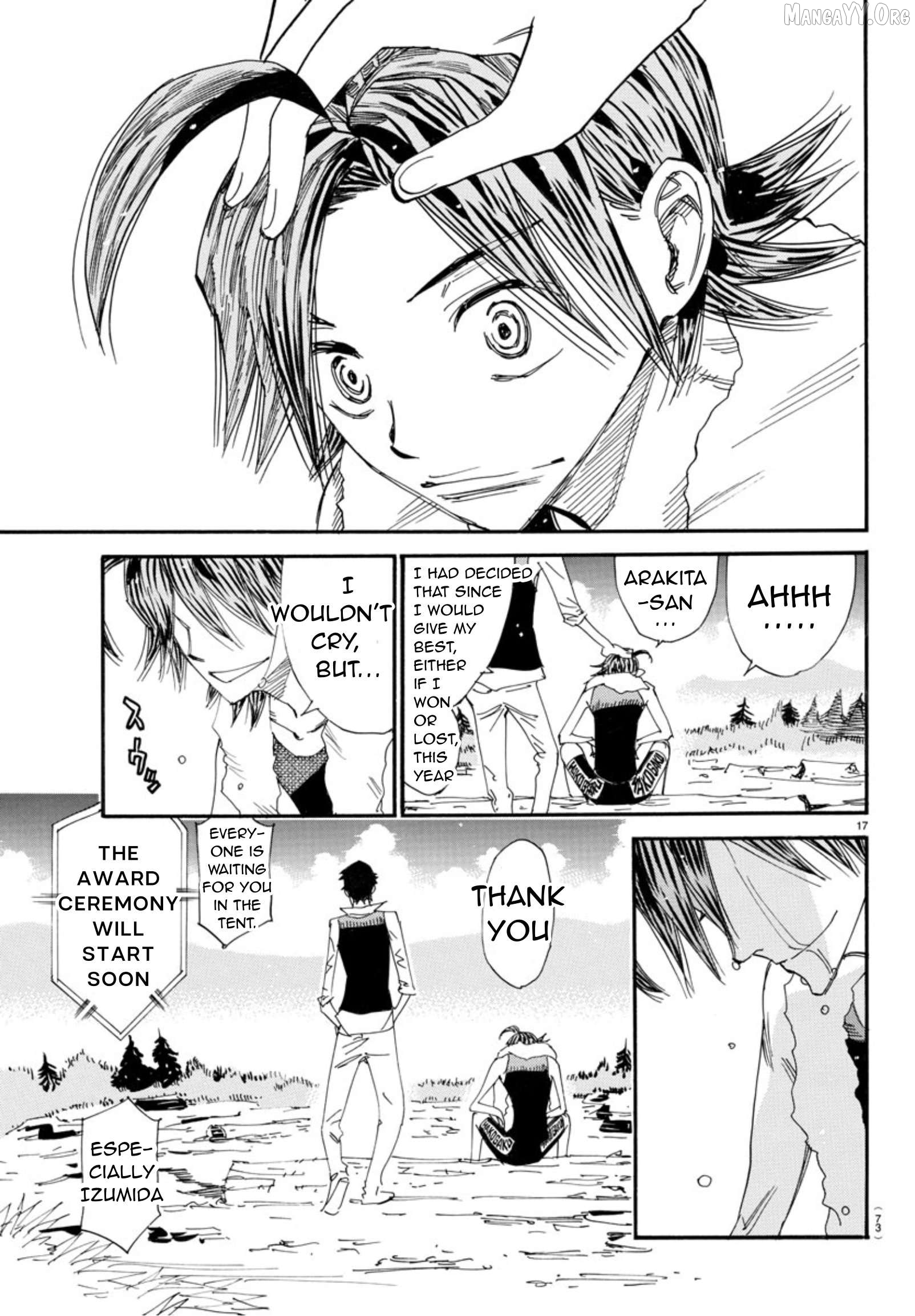 Yowamushi Pedal Chapter 544 - page 15