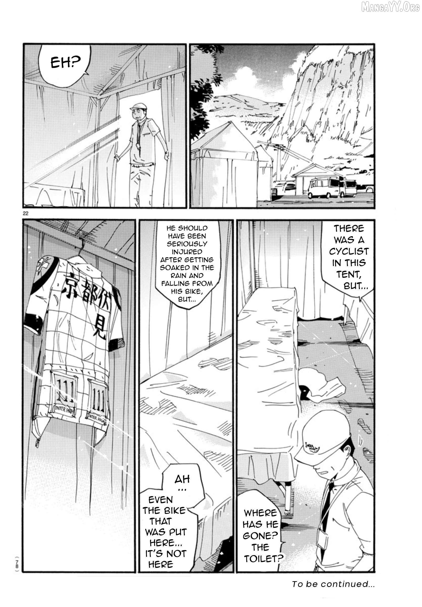 Yowamushi Pedal Chapter 544 - page 20