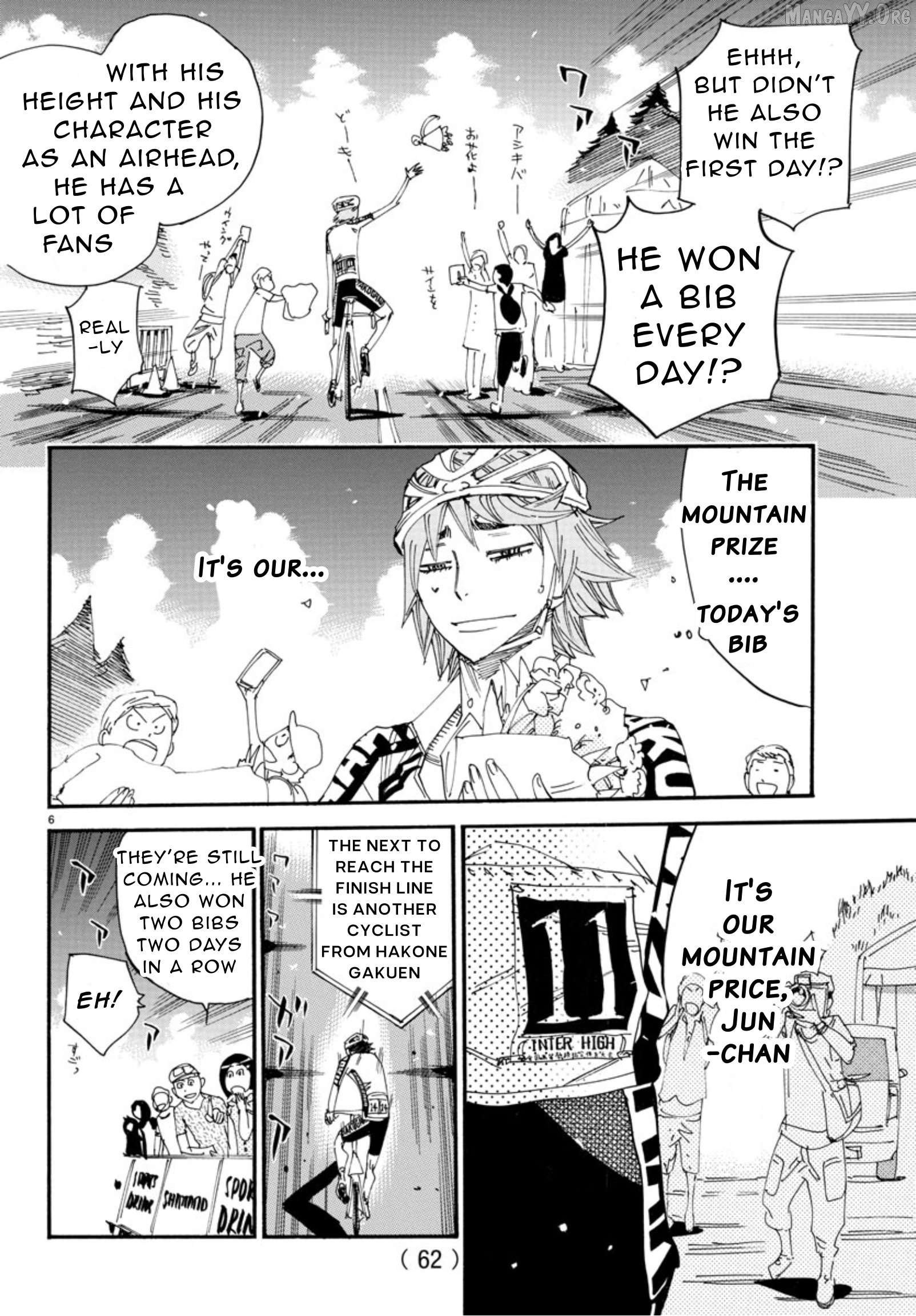 Yowamushi Pedal Chapter 544 - page 5
