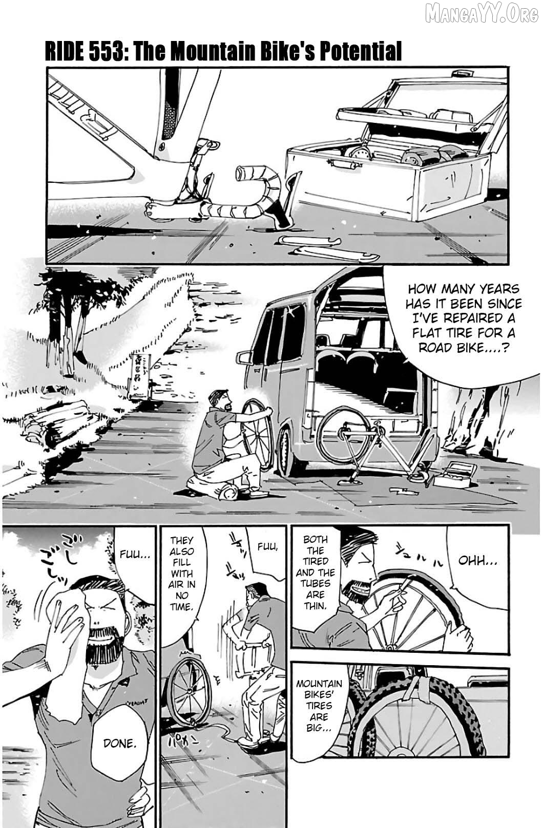 Yowamushi Pedal Chapter 553 - page 1