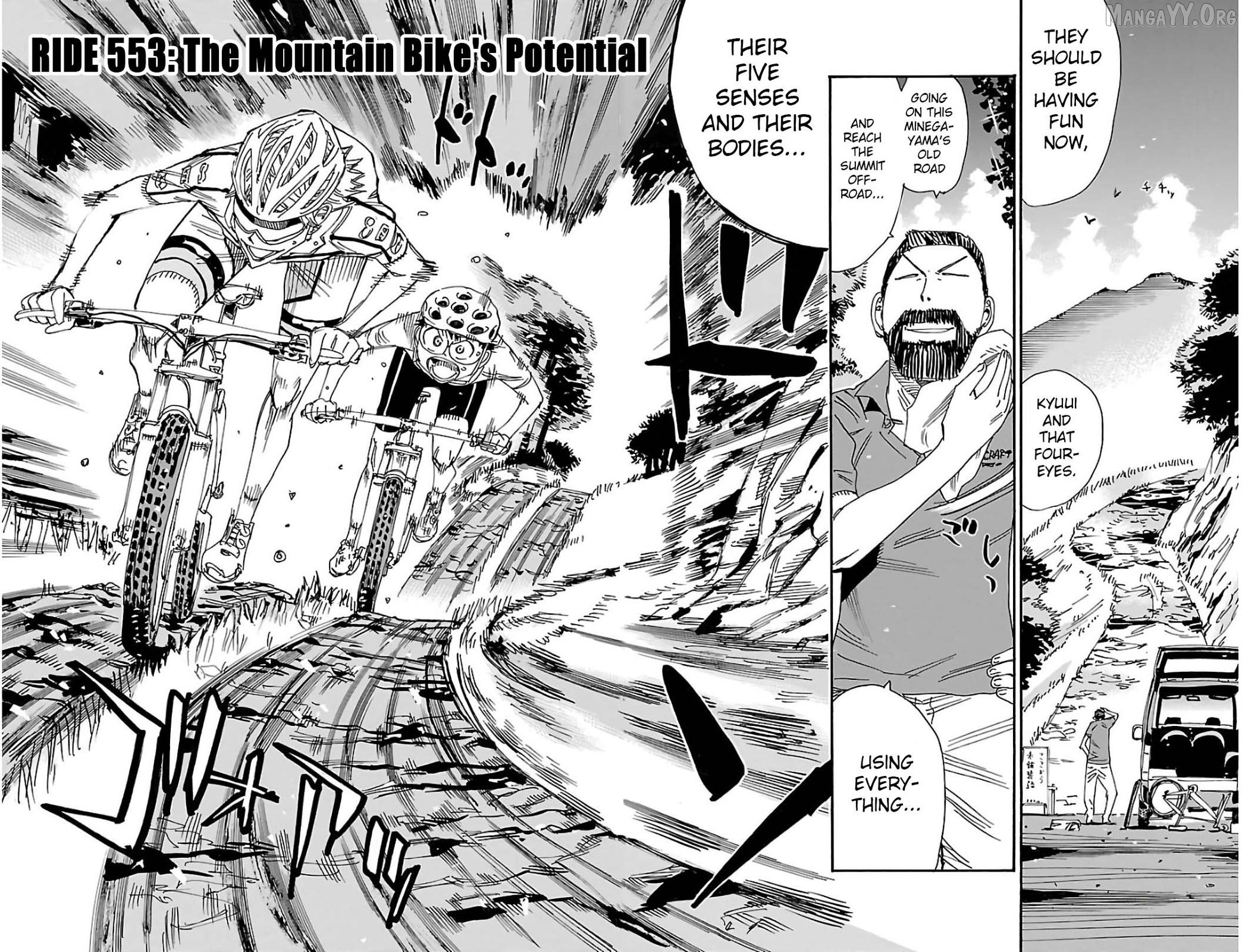Yowamushi Pedal Chapter 553 - page 2