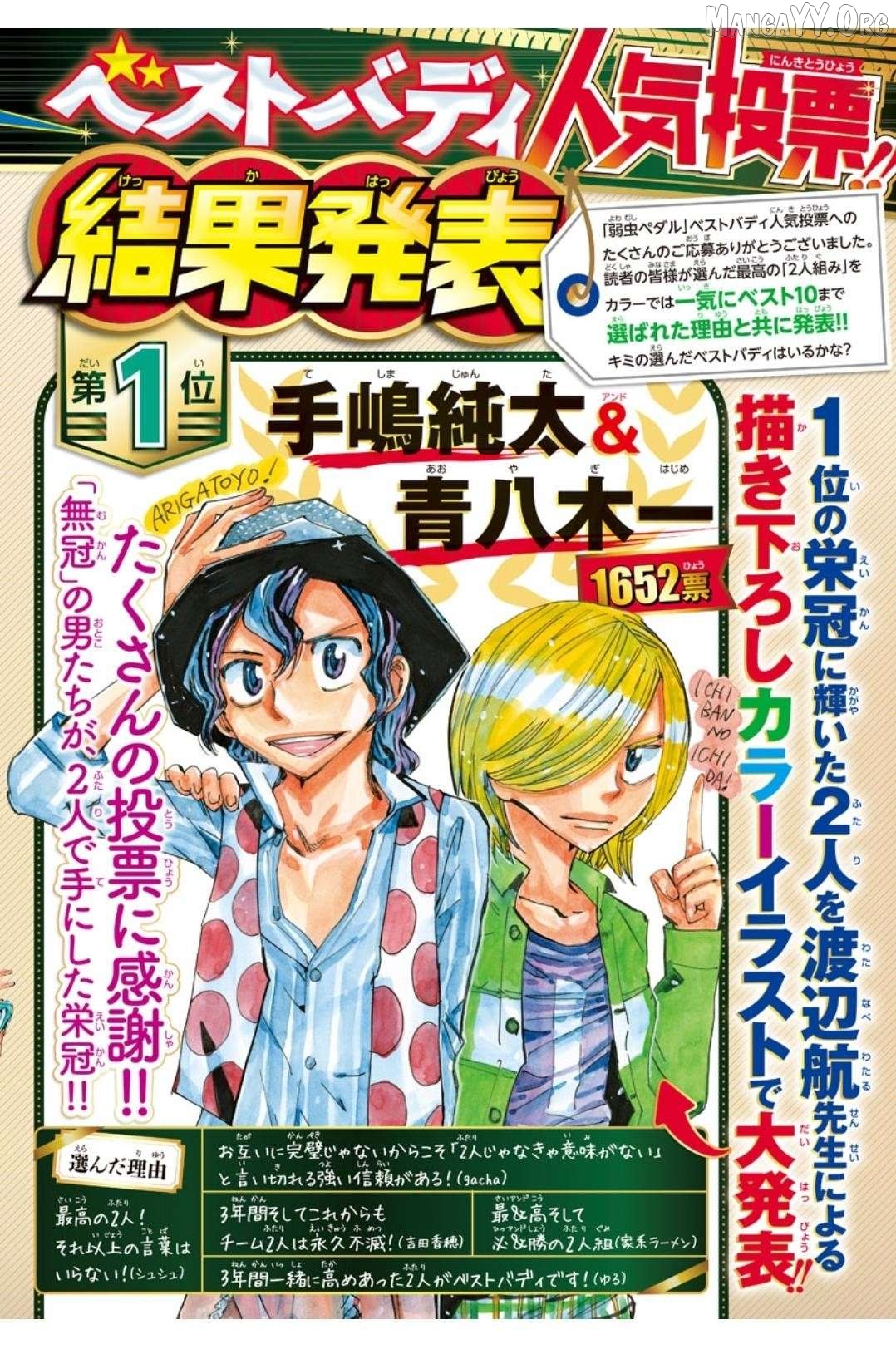 Yowamushi Pedal Chapter 609 - page 4
