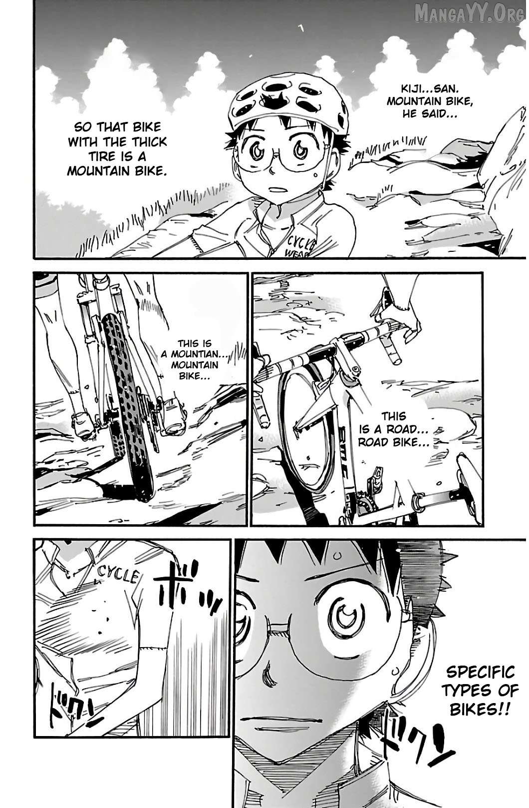 Yowamushi Pedal Chapter 549 - page 2