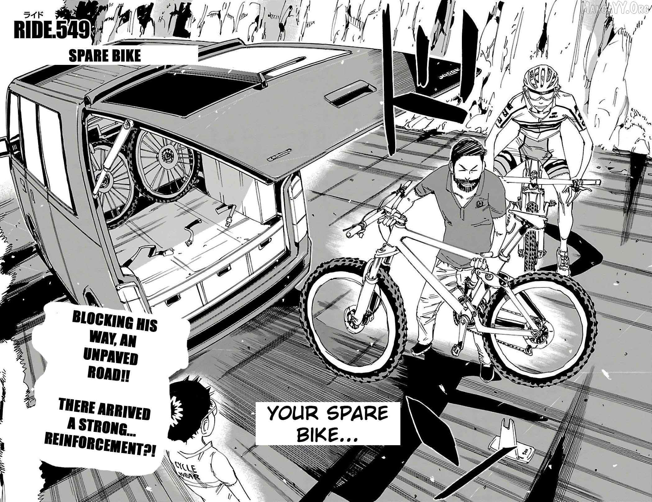 Yowamushi Pedal Chapter 549 - page 4