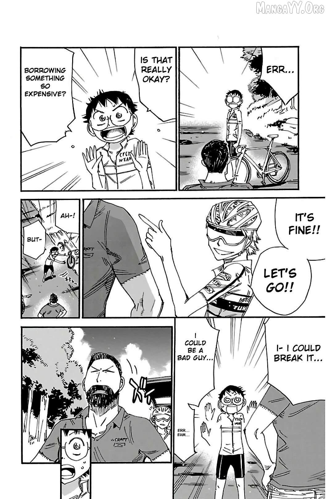 Yowamushi Pedal Chapter 549 - page 7
