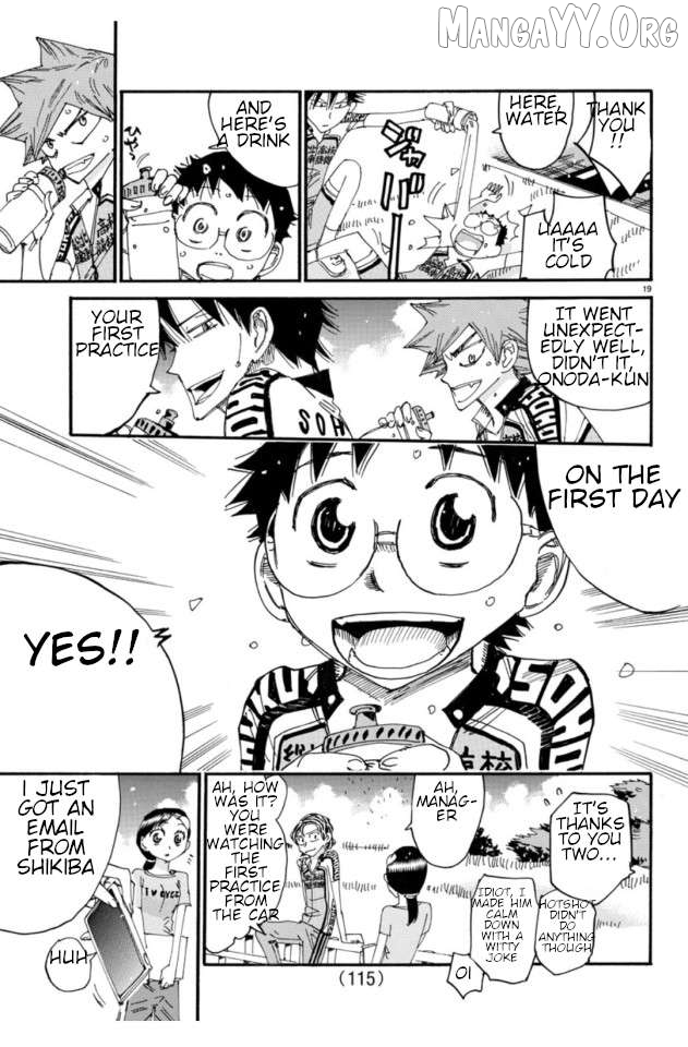 Yowamushi Pedal Chapter 607 - page 20