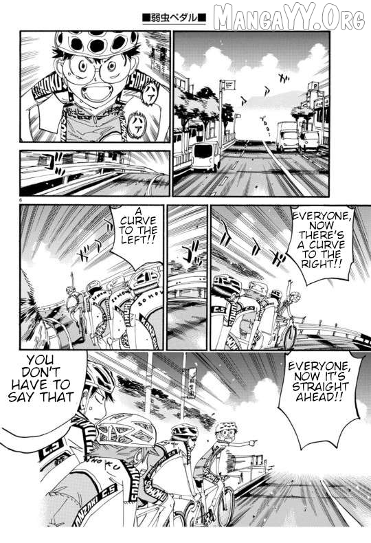 Yowamushi Pedal Chapter 607 - page 7