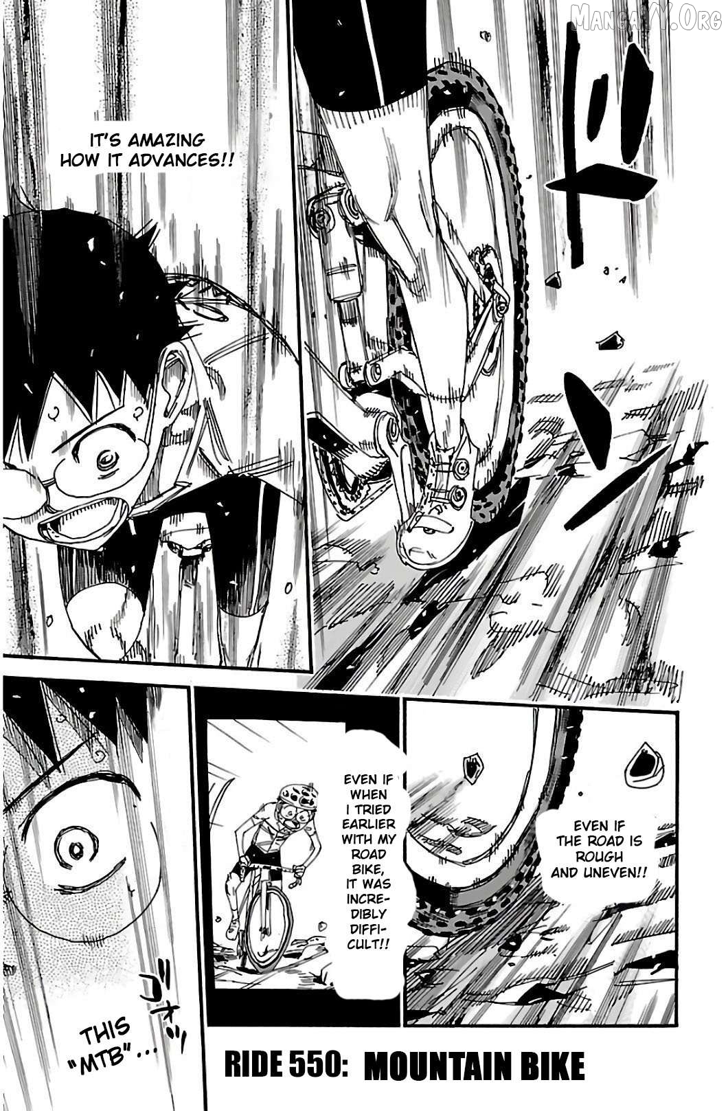 Yowamushi Pedal Chapter 550 - page 2