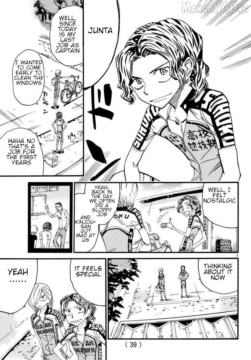Yowamushi Pedal Chapter 605 - page 3