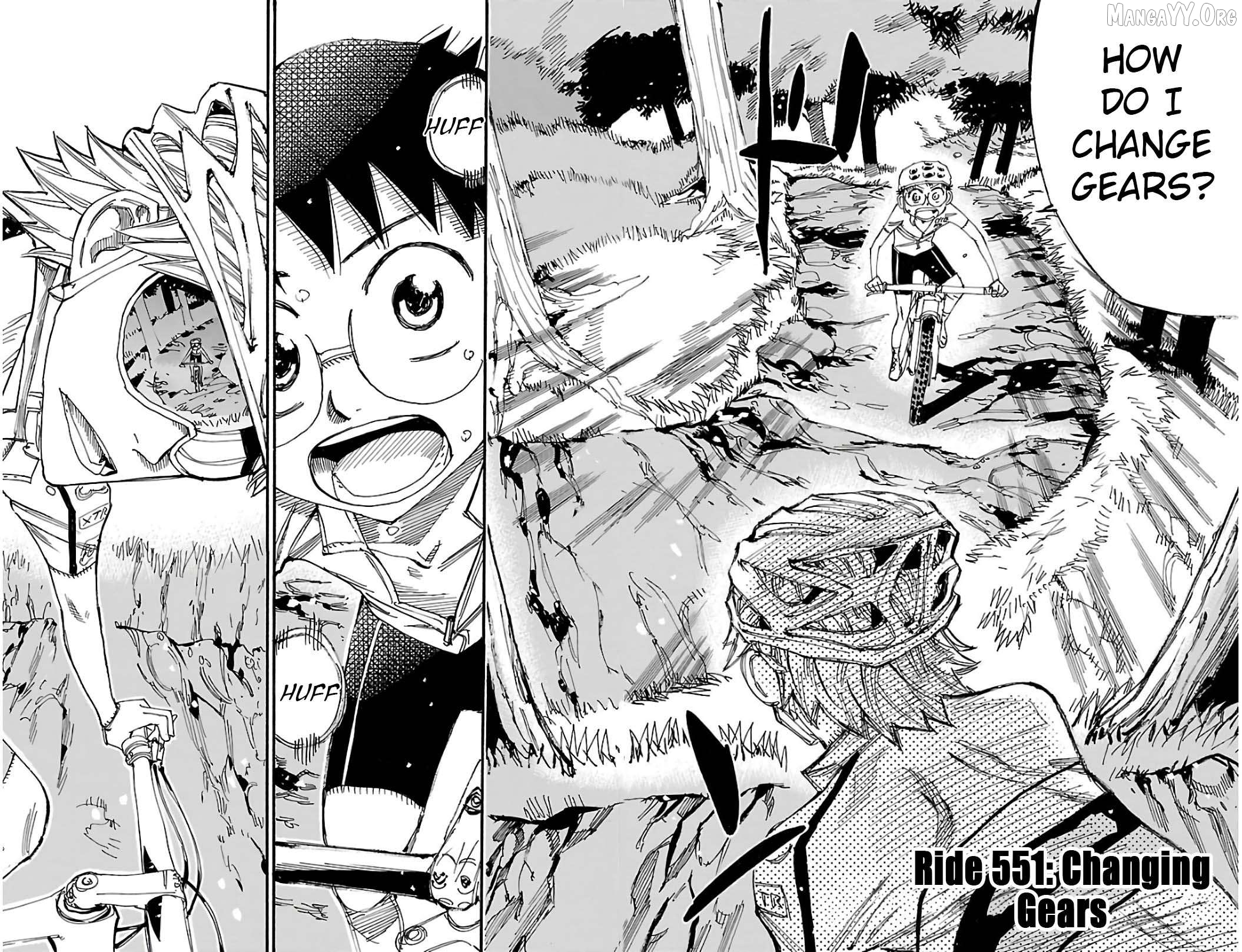 Yowamushi Pedal Chapter 551 - page 2