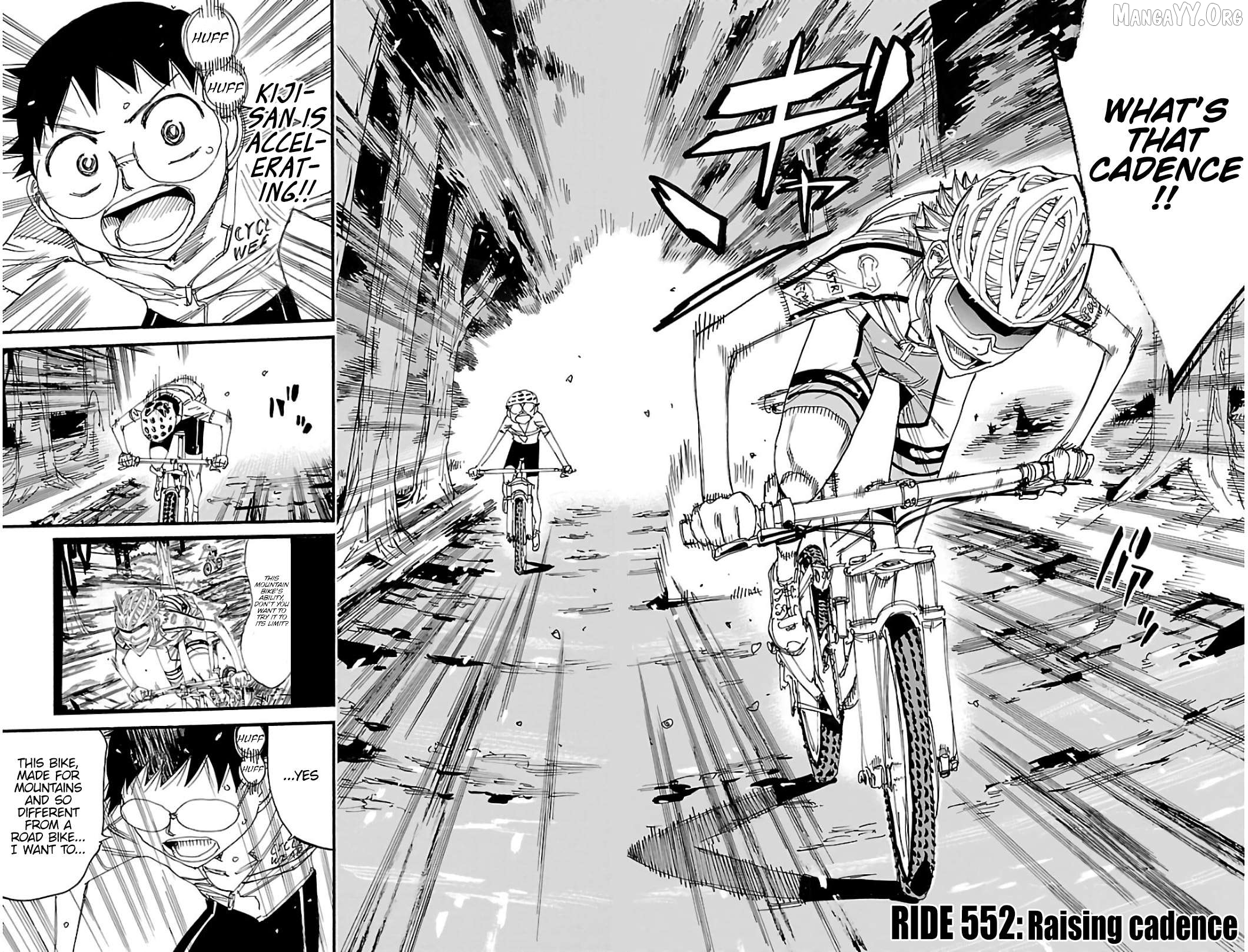Yowamushi Pedal Chapter 552 - page 2