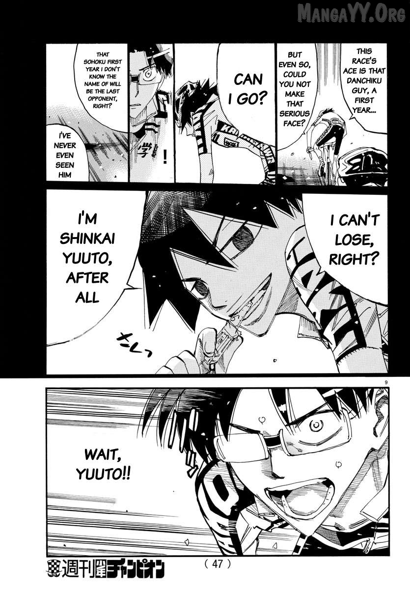 Yowamushi Pedal Chapter 626 - page 9