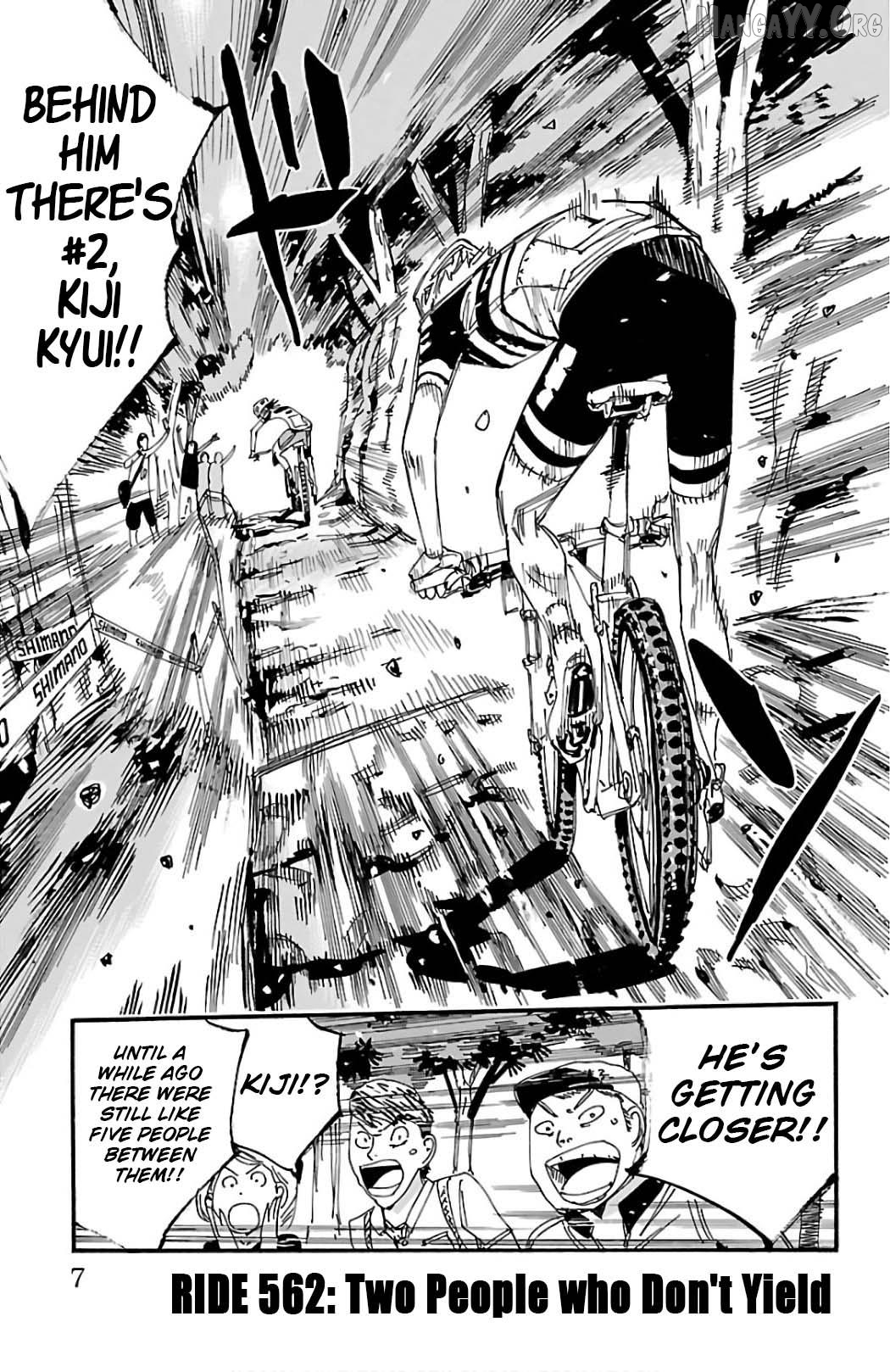 Yowamushi Pedal Chapter 562 - page 1