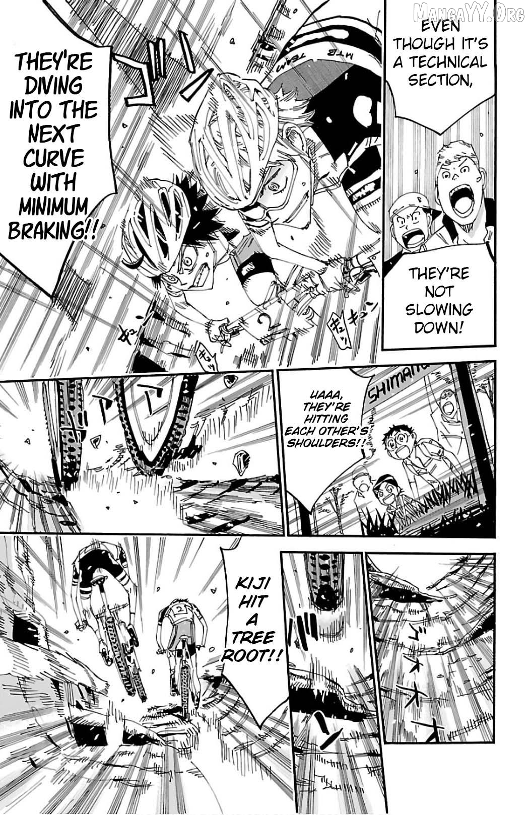 Yowamushi Pedal Chapter 562 - page 10