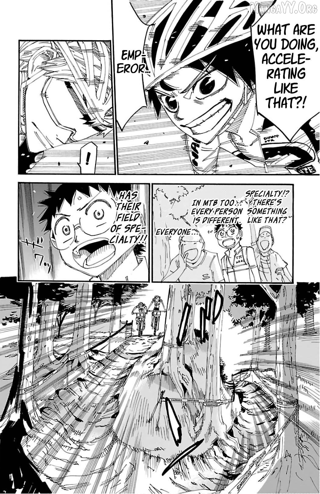 Yowamushi Pedal Chapter 562 - page 7