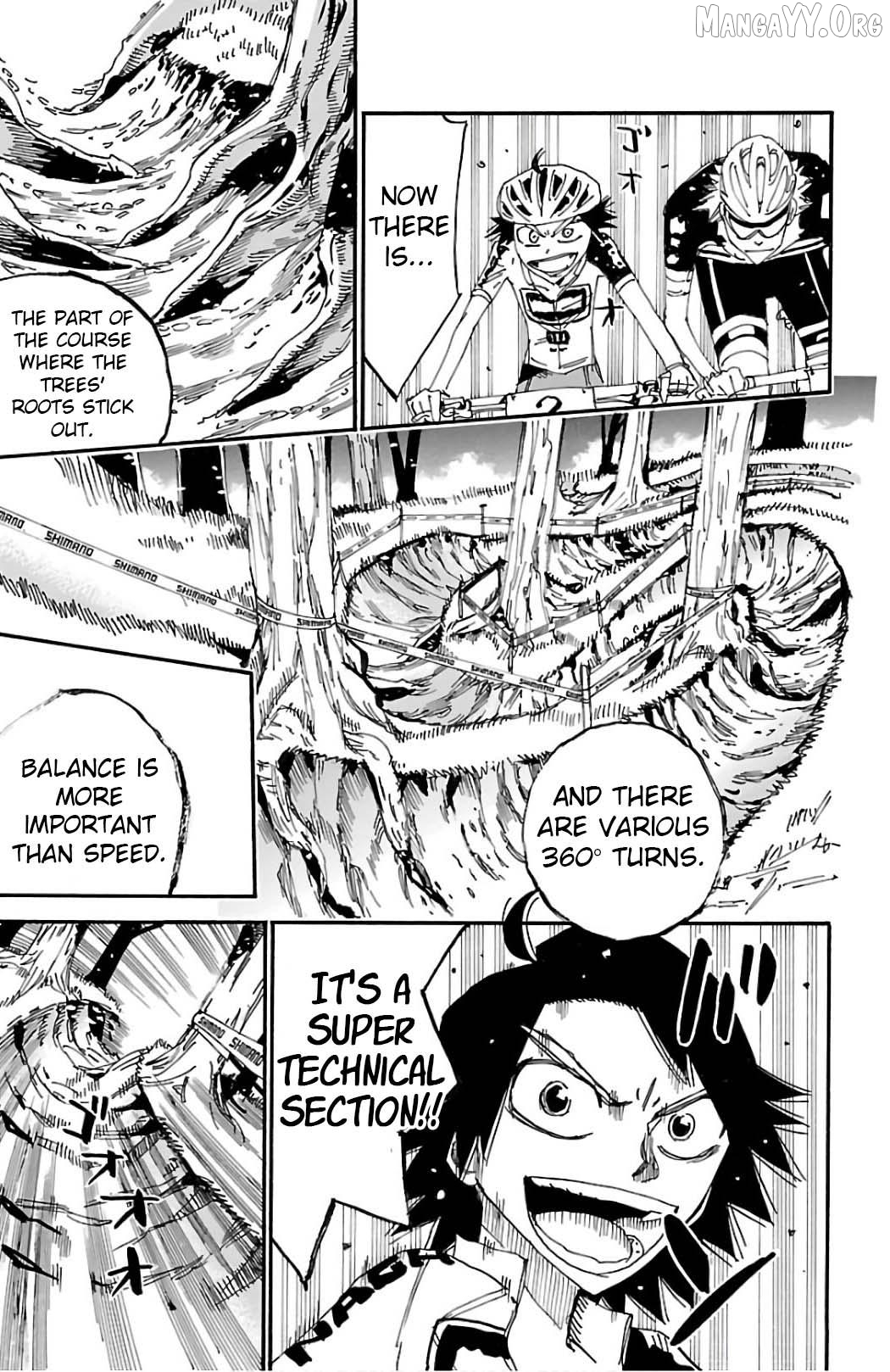 Yowamushi Pedal Chapter 562 - page 8