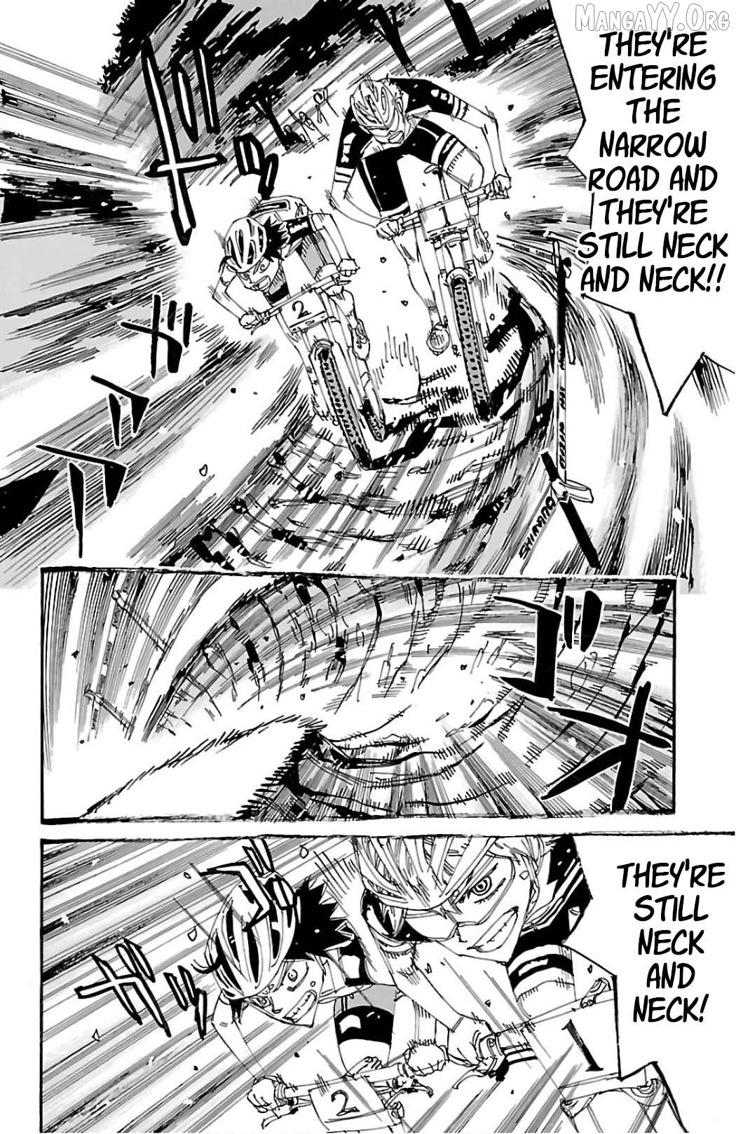 Yowamushi Pedal Chapter 562 - page 9