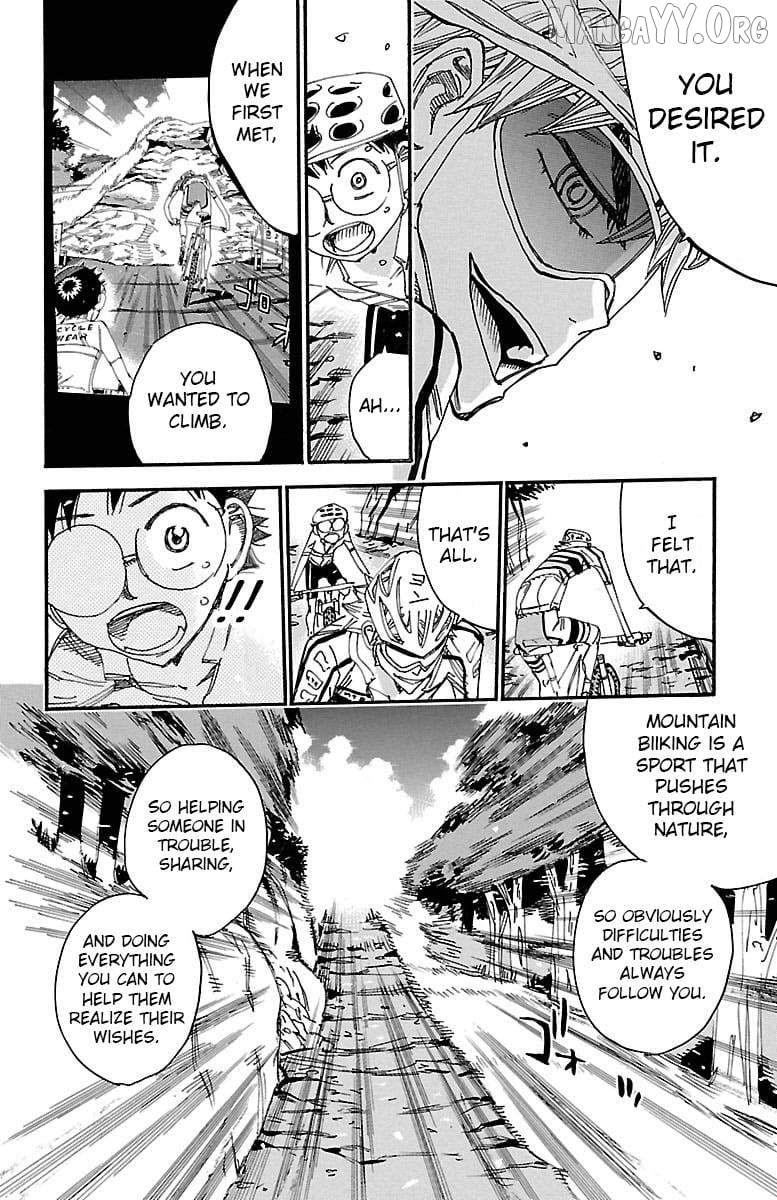 Yowamushi Pedal Chapter 554 - page 7